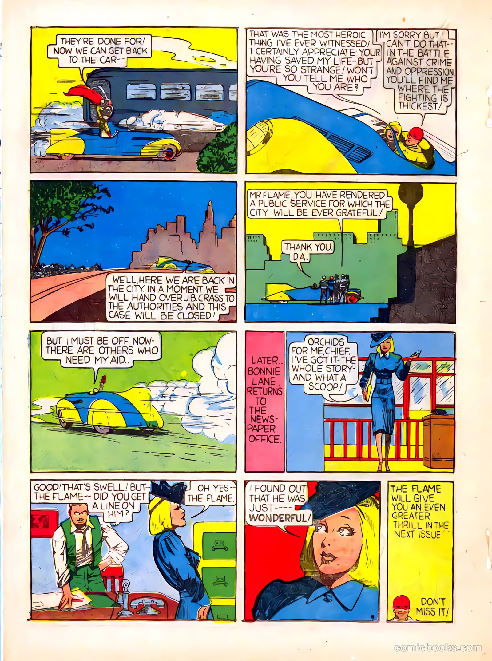 The Flame #1 — page 34 of 68