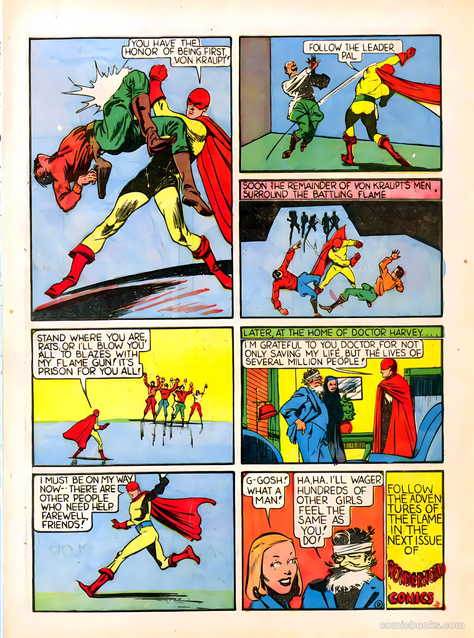 The Flame #1 — page 54 of 68