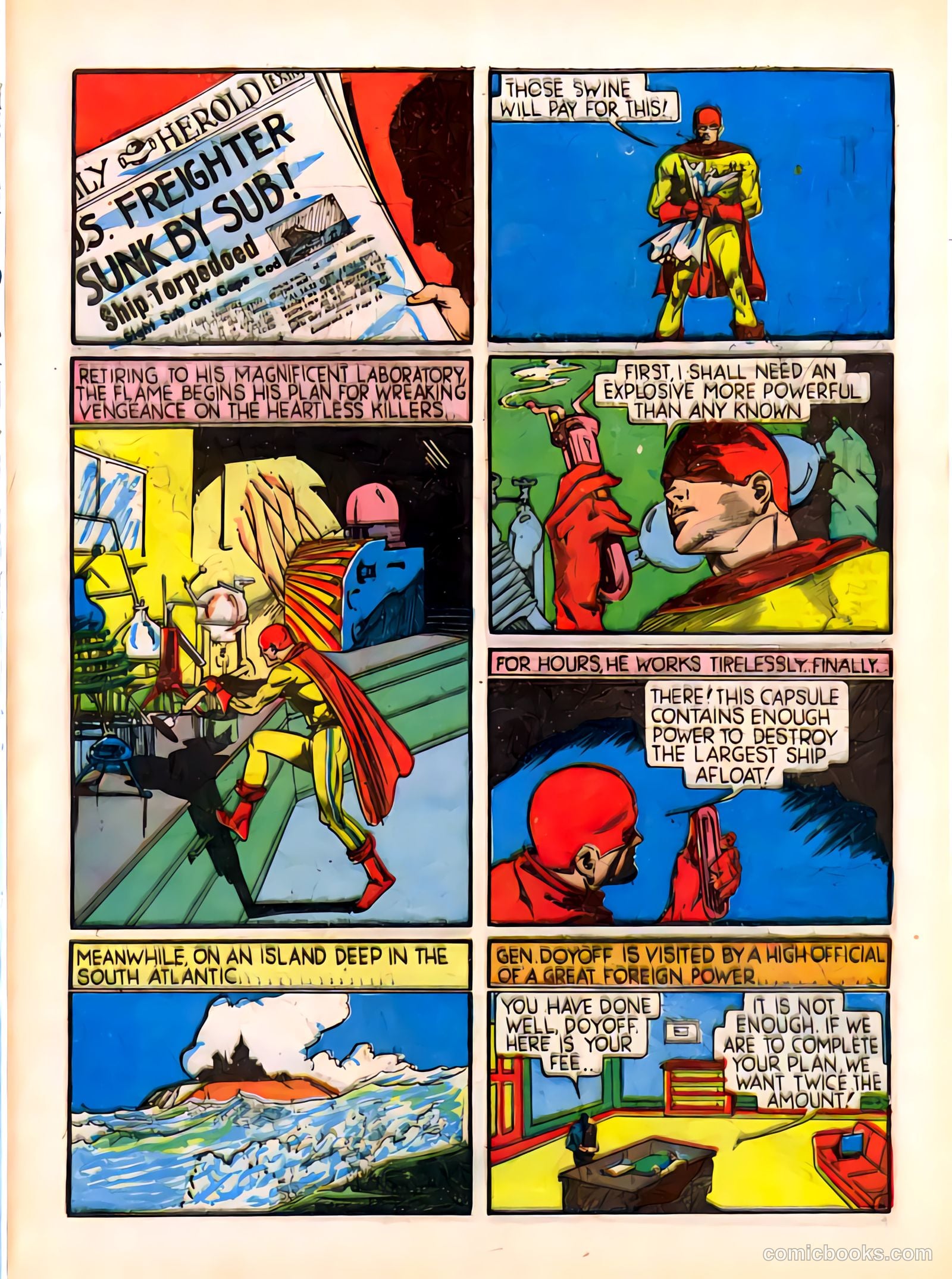 The Flame #1 — page 57 of 68
