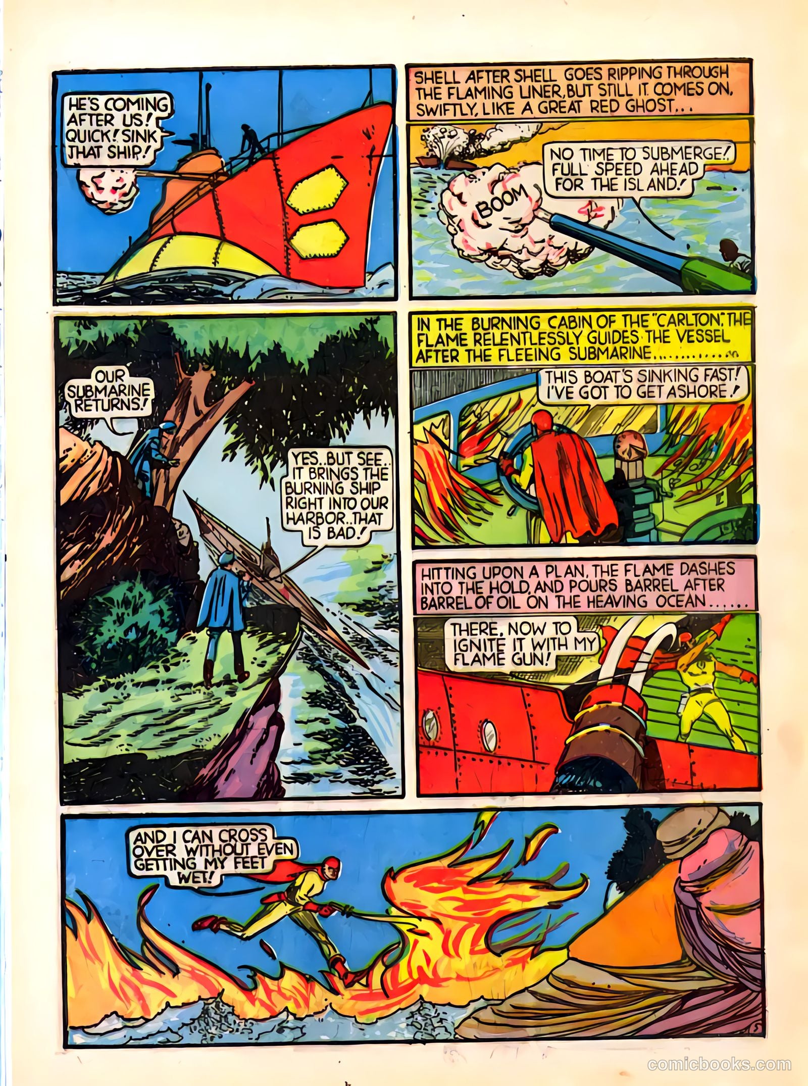 The Flame #1 — page 60 of 68