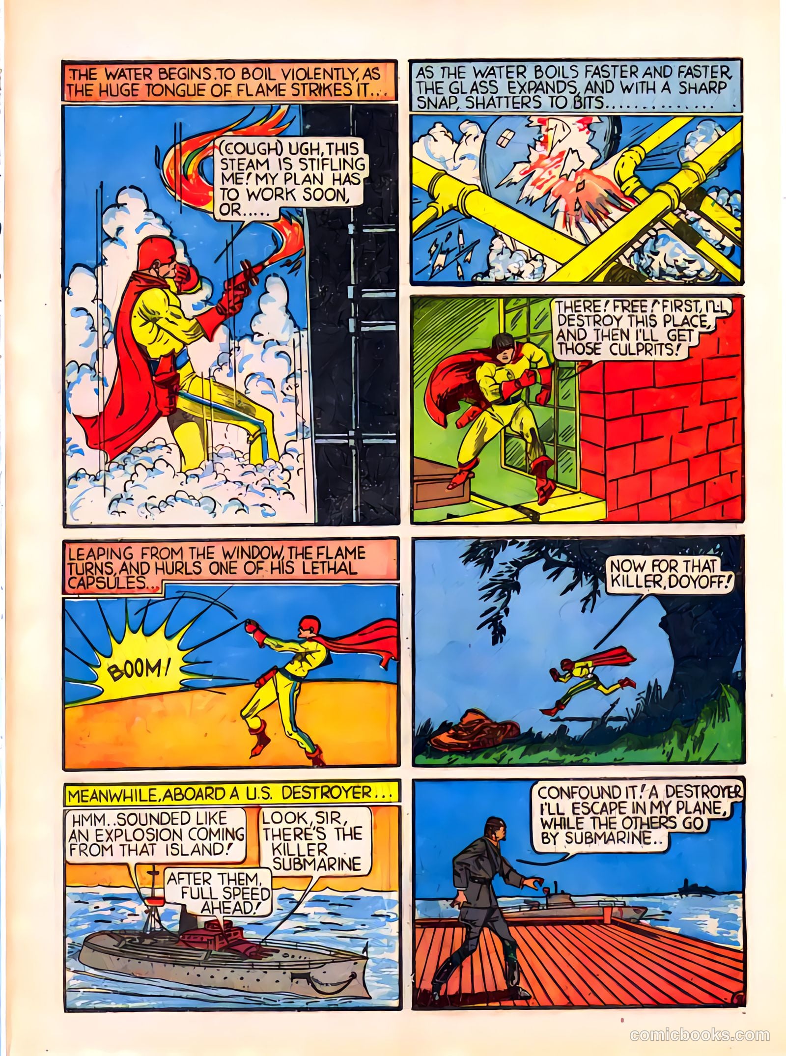 The Flame #1 — page 63 of 68