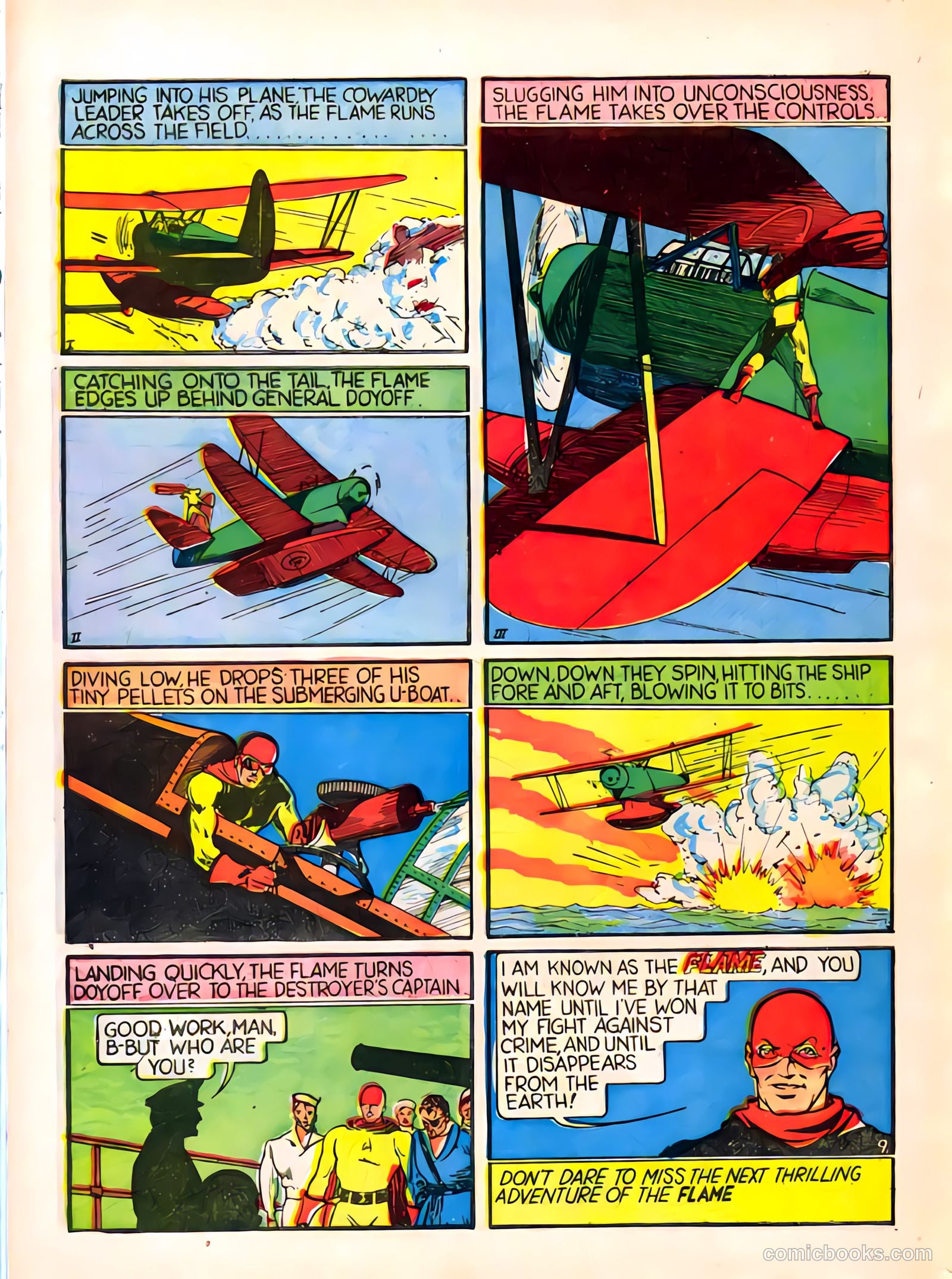 The Flame #1 — page 64 of 68