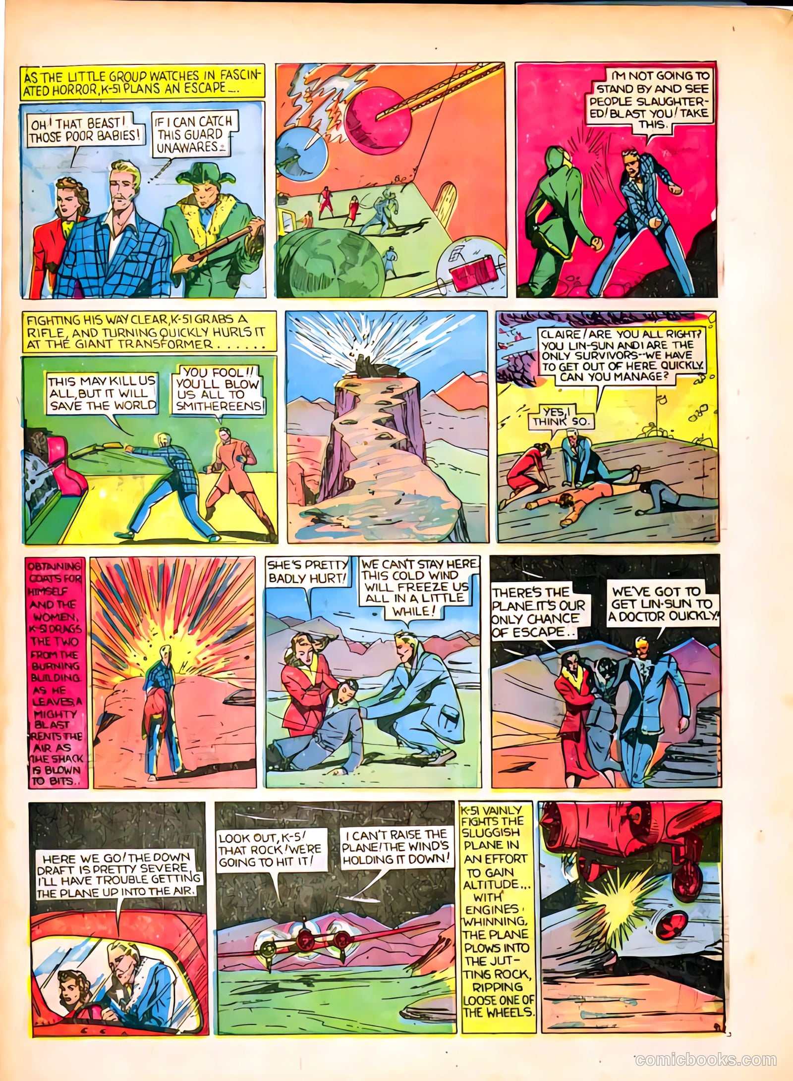 The Flame #3 — page 63 of 67