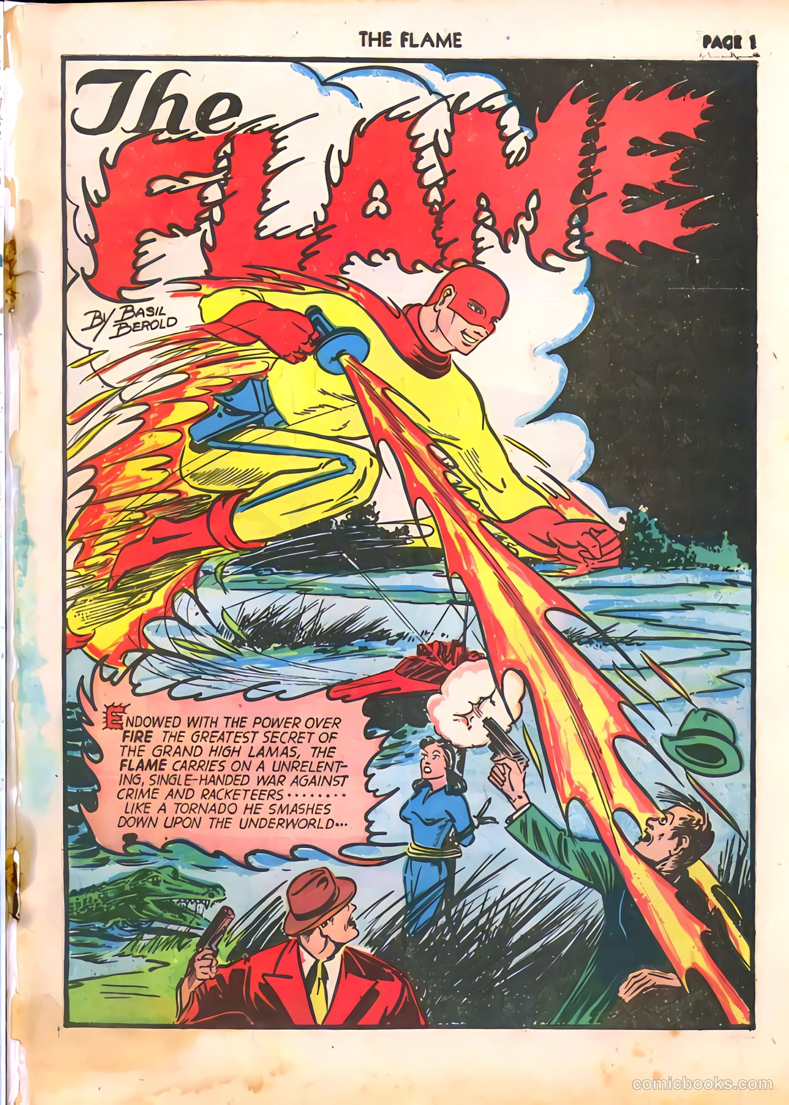 The Flame #4 — page 2 of 67