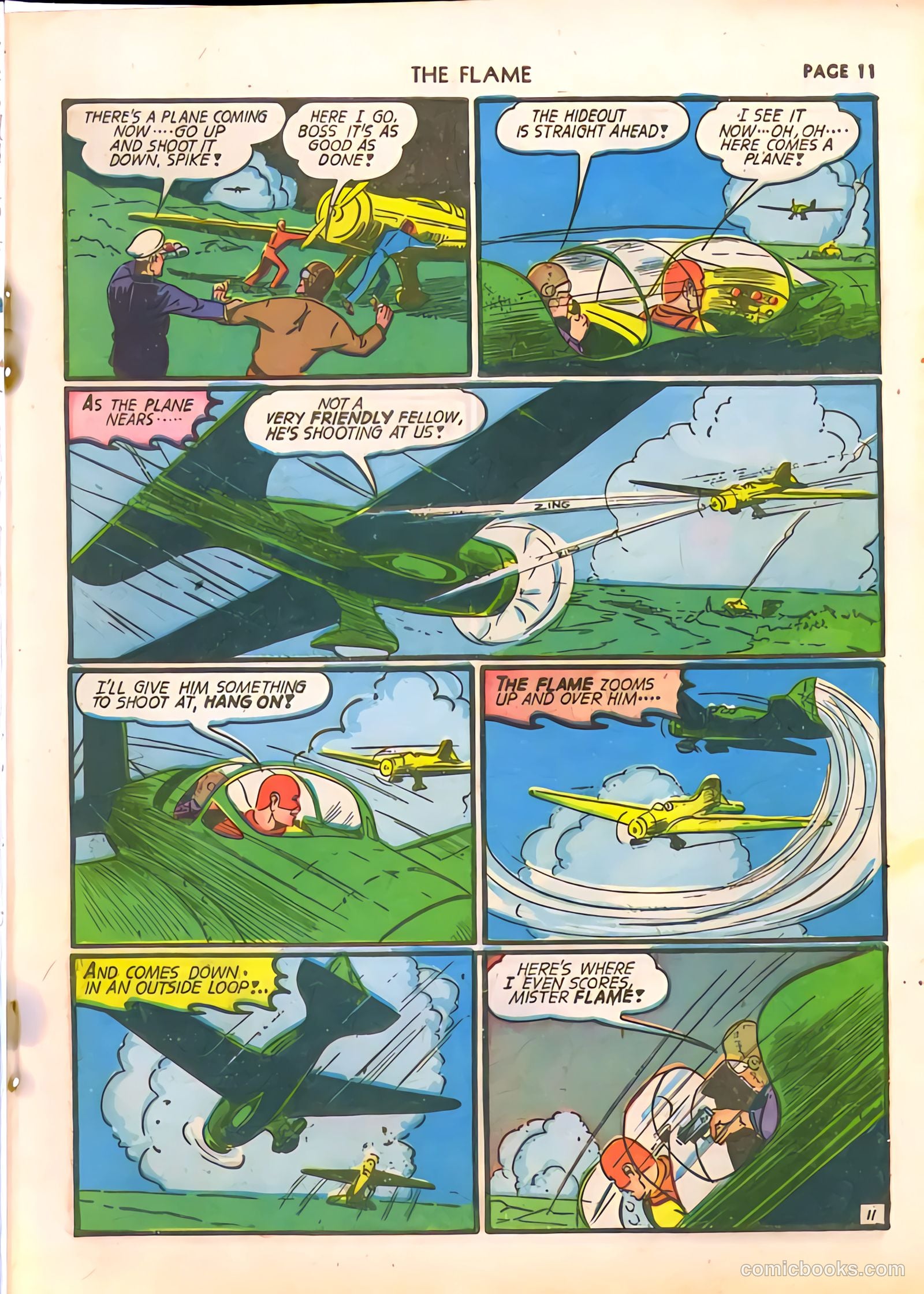 The Flame #4 — page 12 of 67