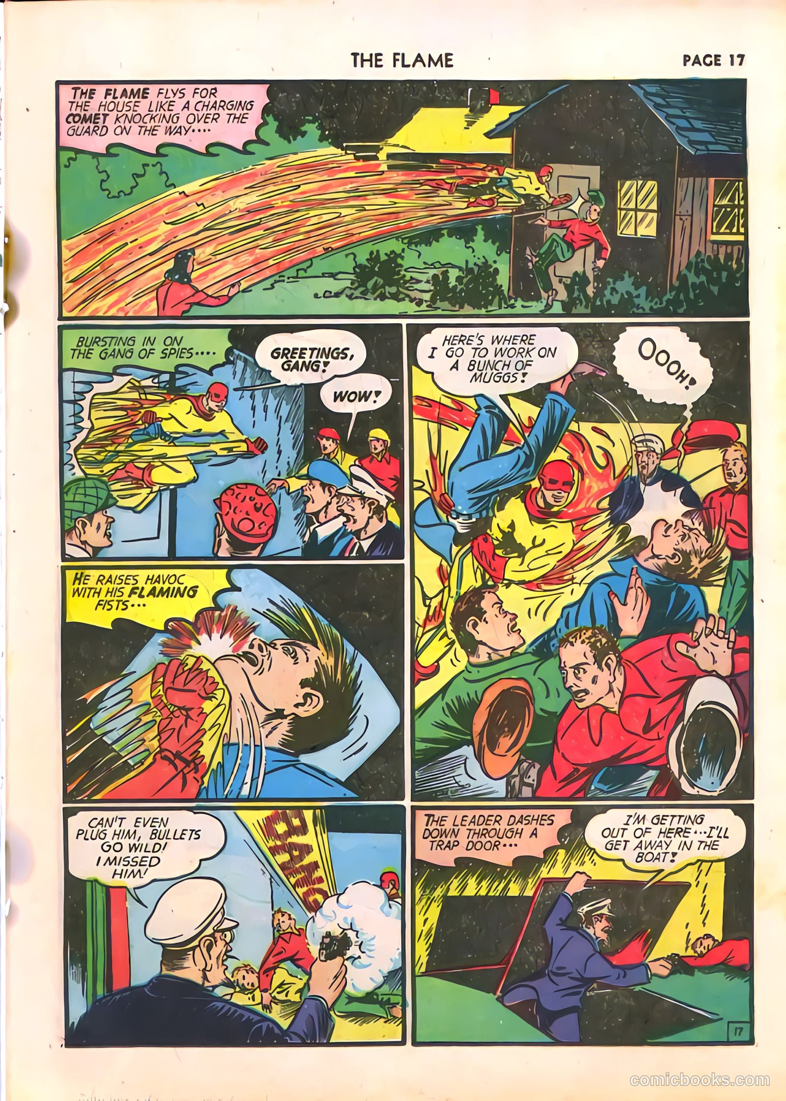 The Flame #4 — page 18 of 67