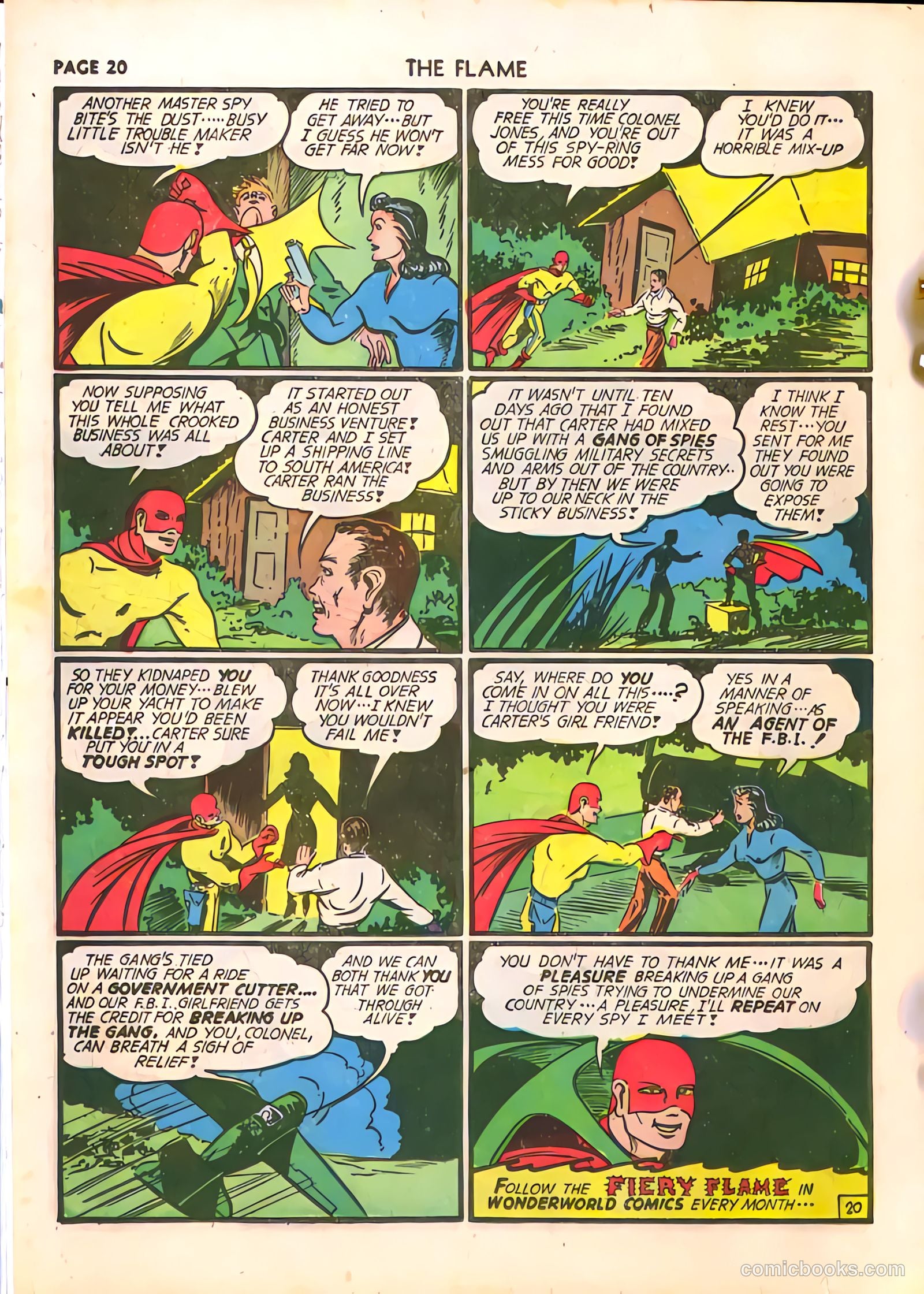 The Flame #4 — page 21 of 67