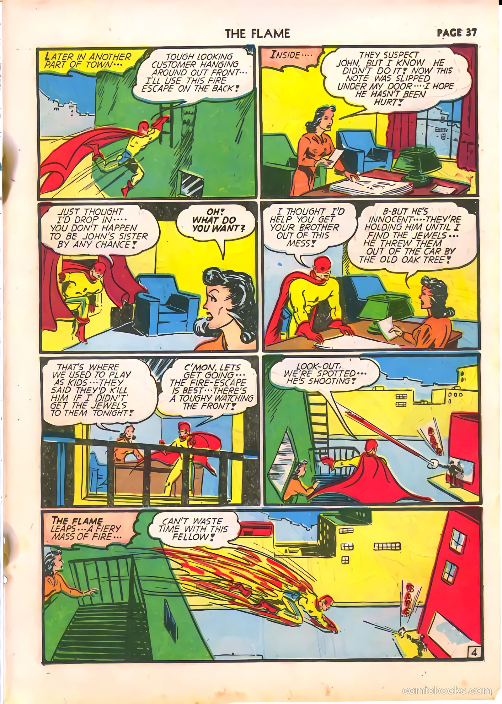 The Flame #4 — page 37 of 67