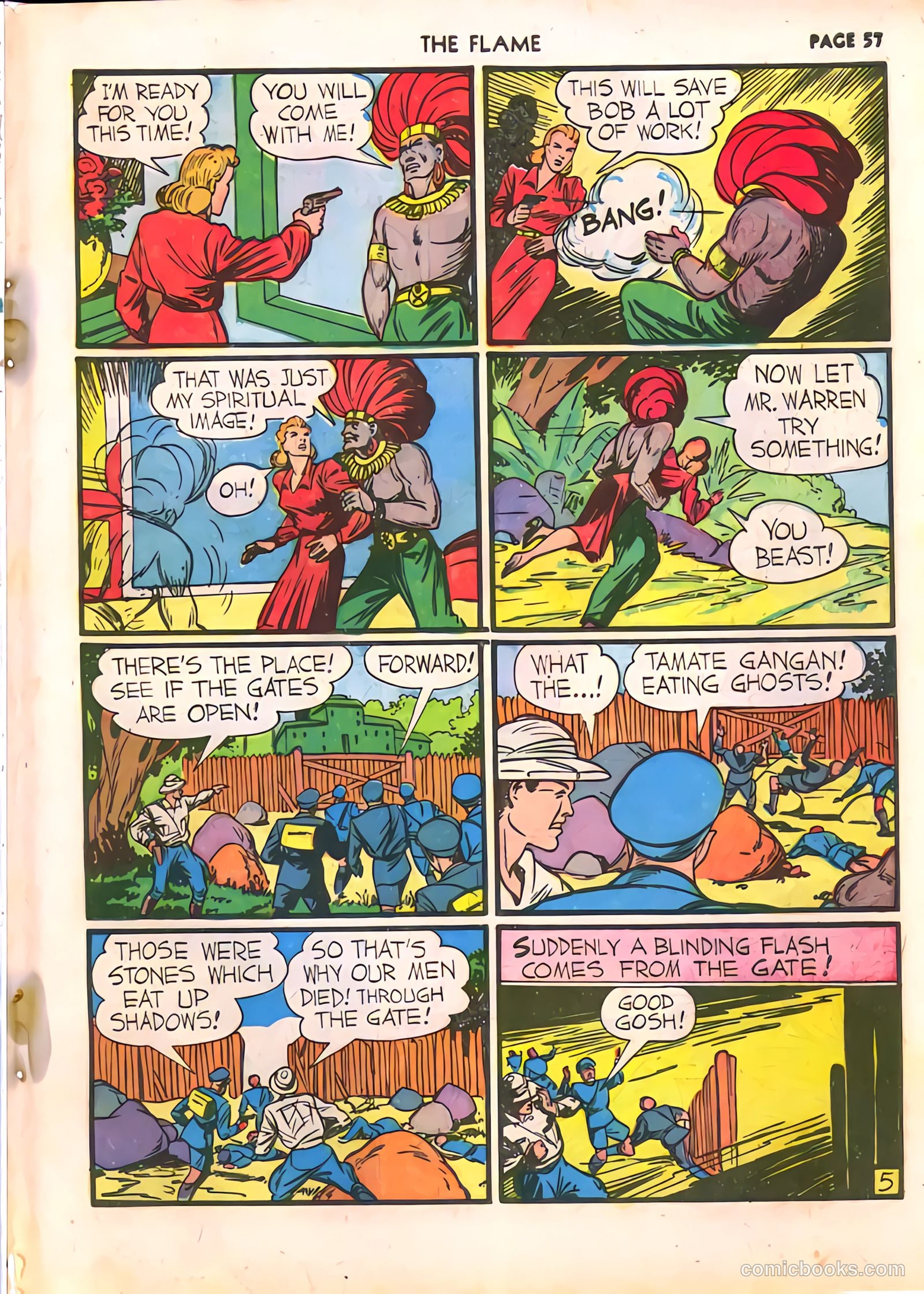 The Flame #4 — page 57 of 67