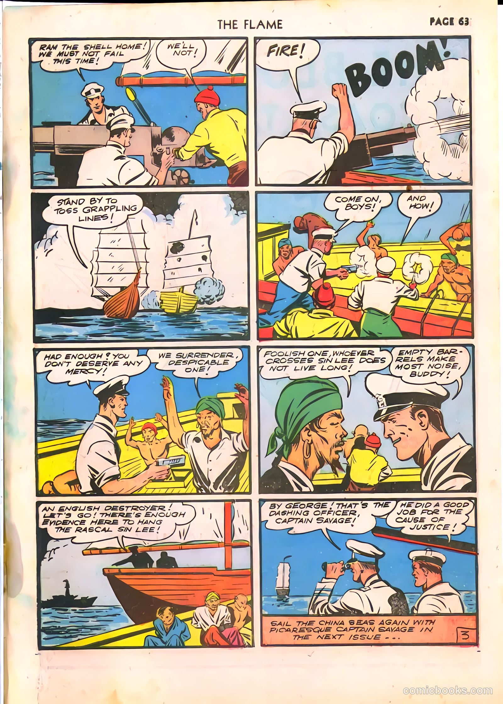 The Flame #4 — page 63 of 67