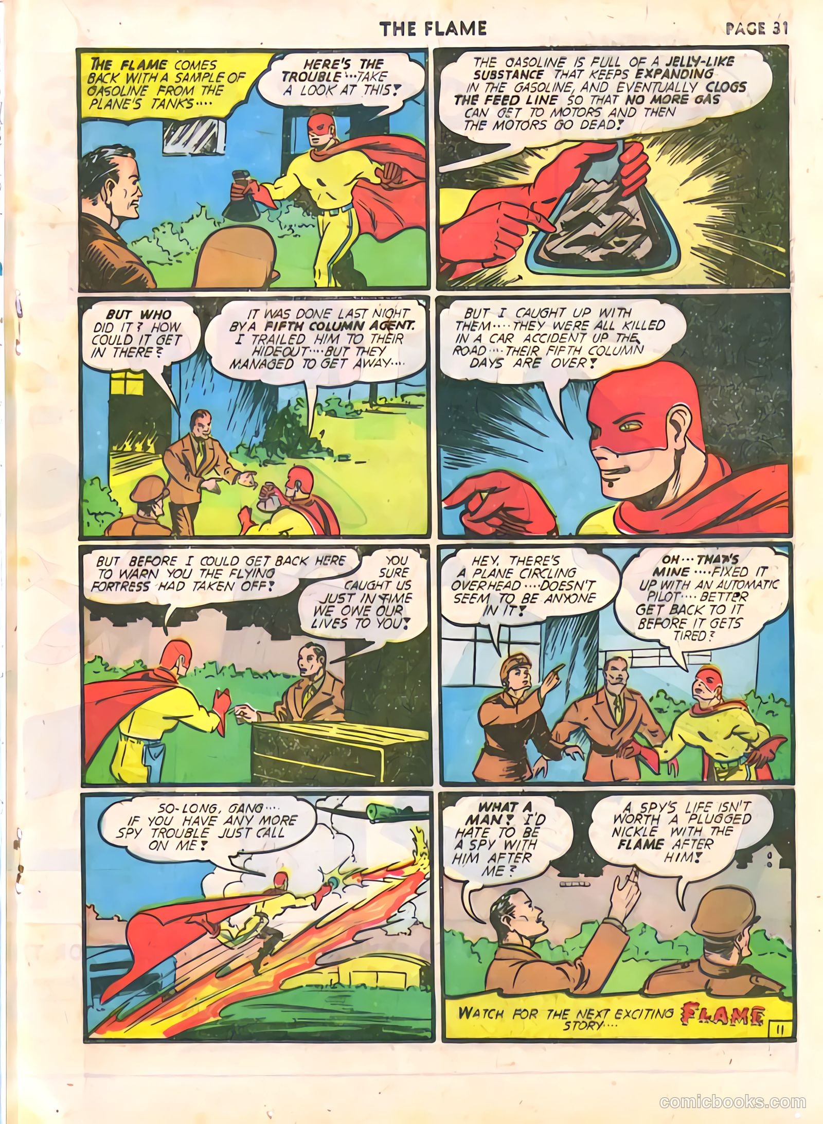The Flame #5 — page 33 of 67