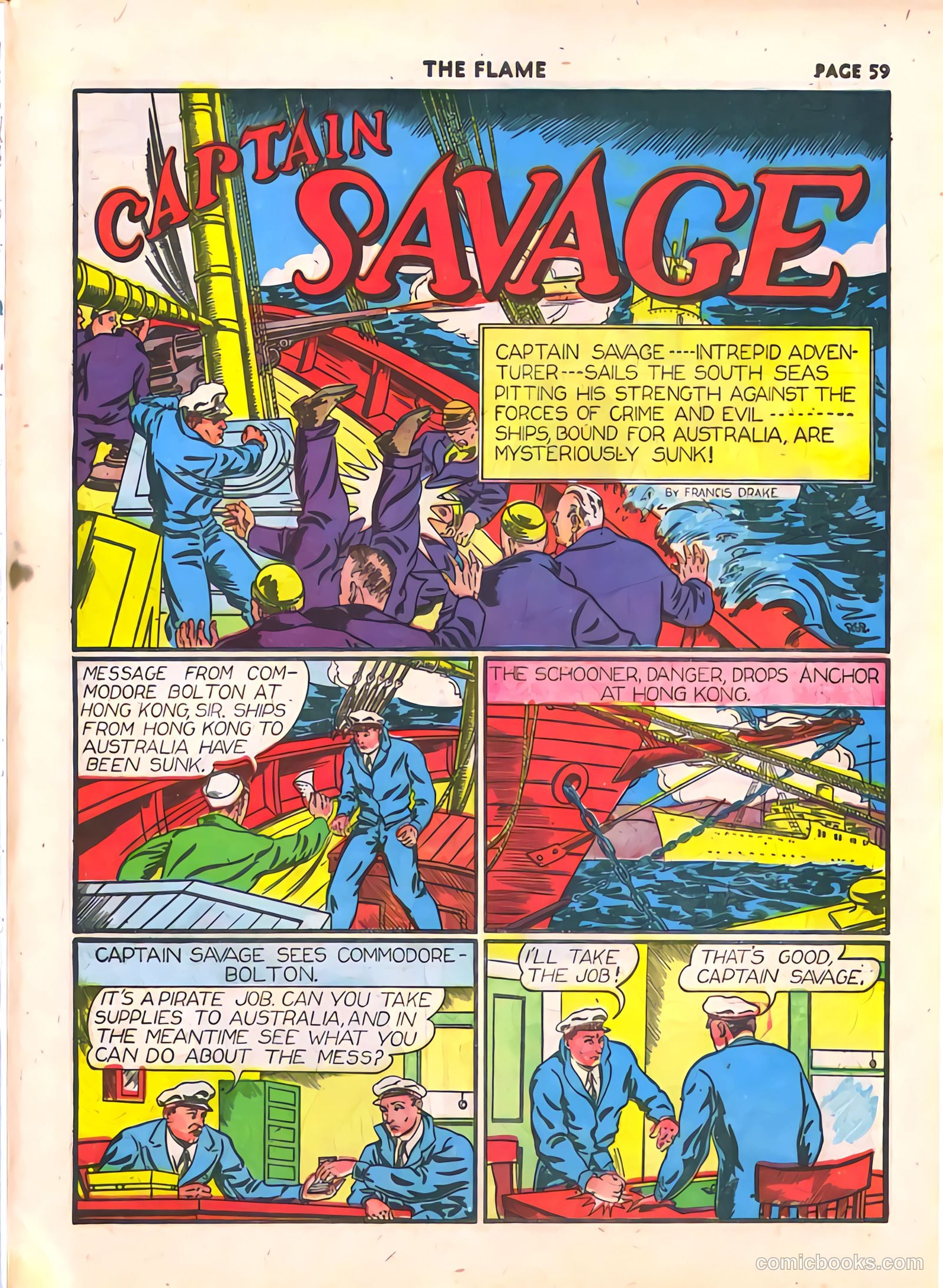 The Flame #5 — page 60 of 67
