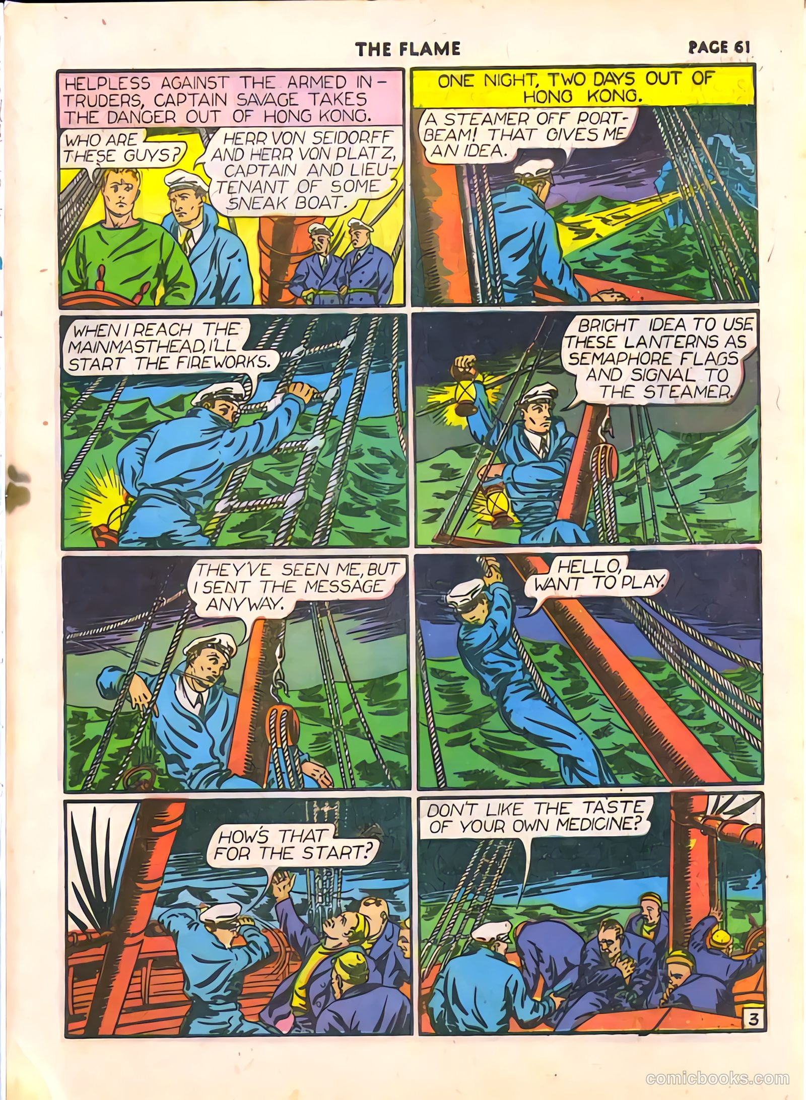 The Flame #5 — page 62 of 67