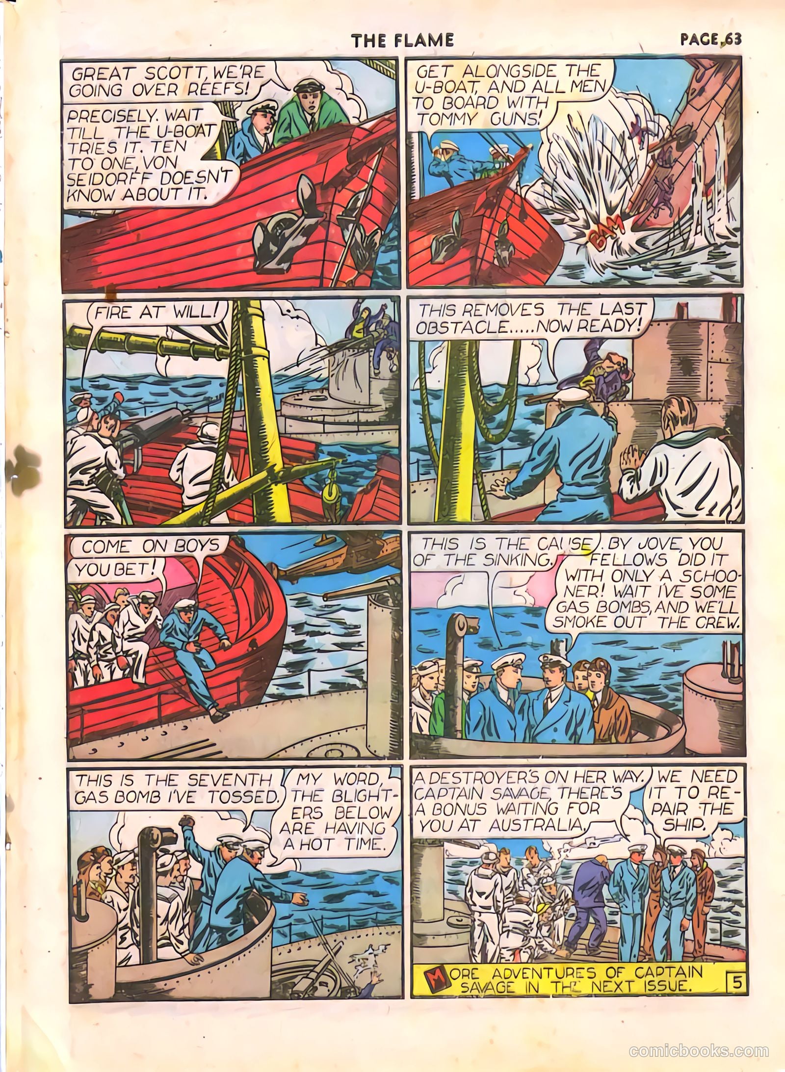 The Flame #5 — page 64 of 67