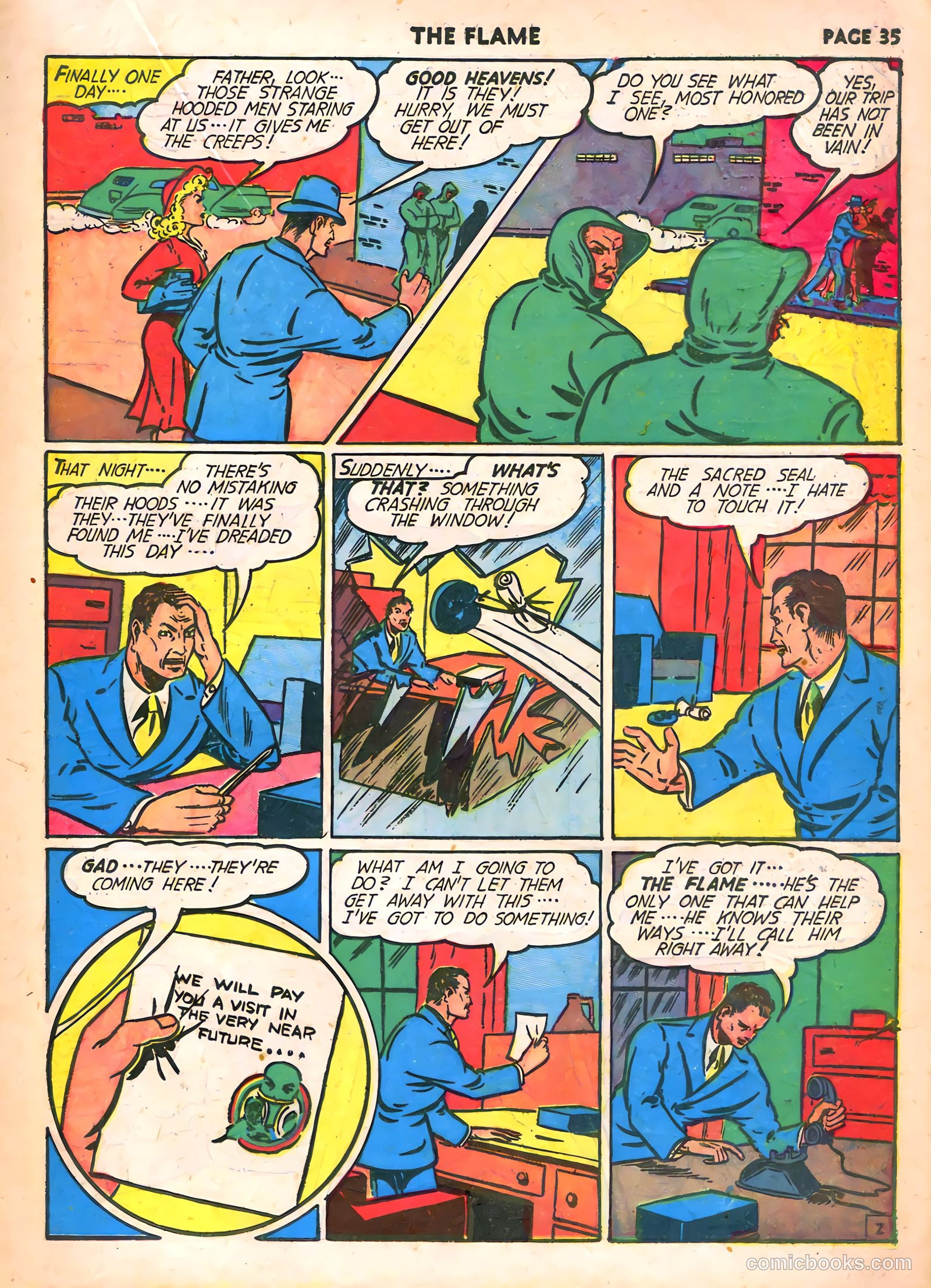 The Flame #6 — page 37 of 68
