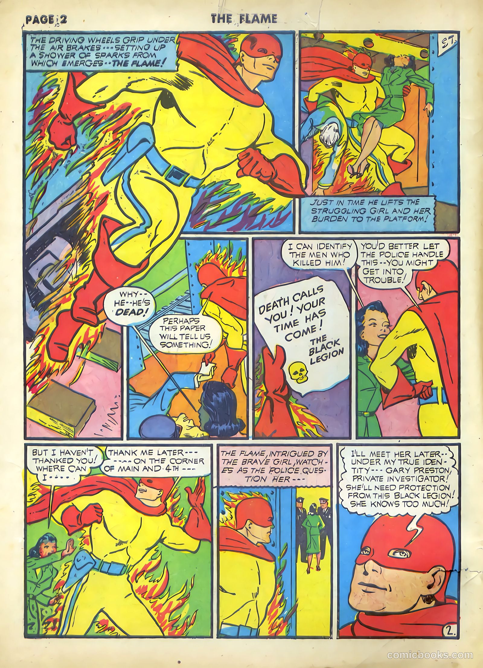 The Flame #7 — page 3 of 66