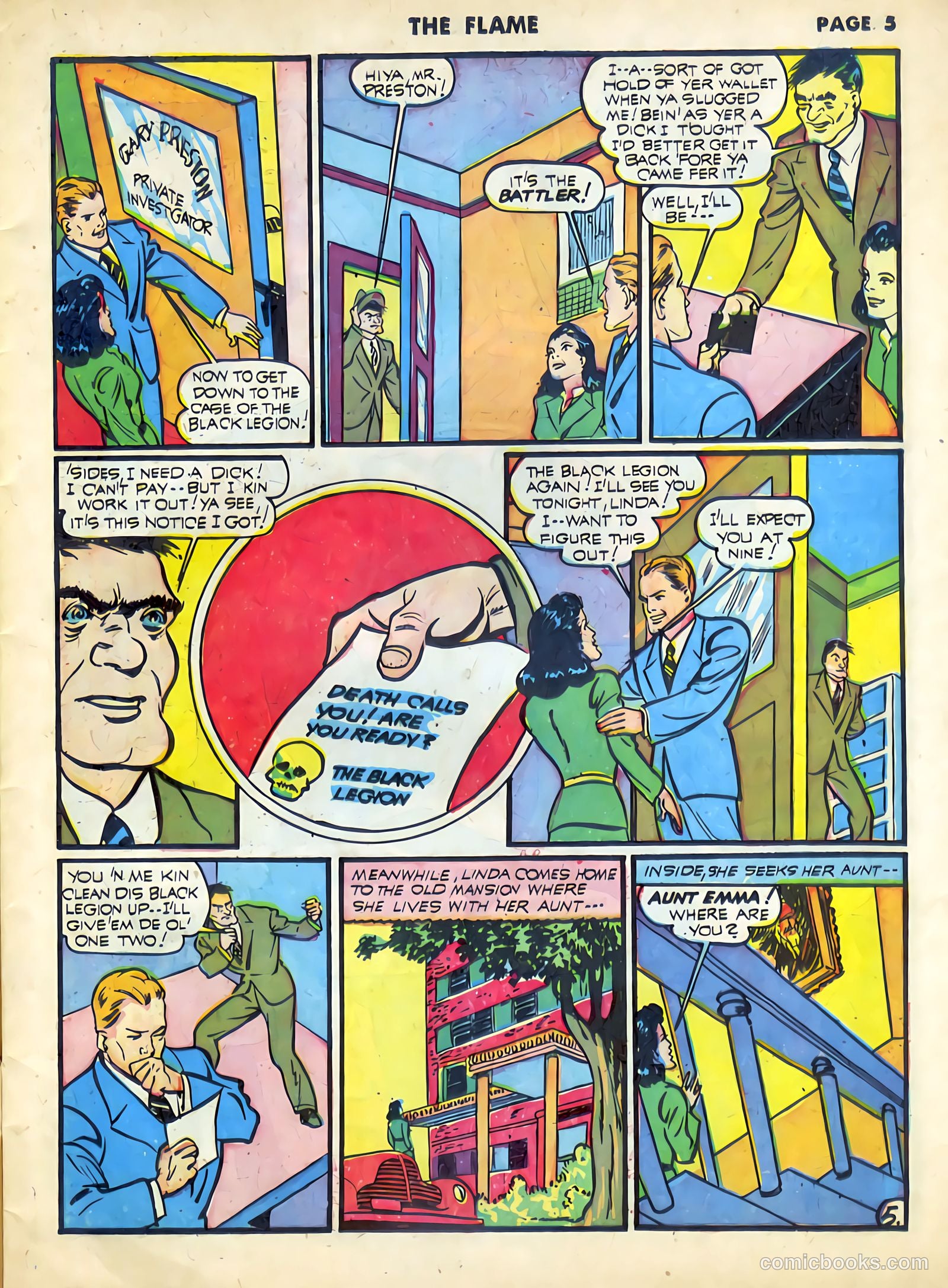 The Flame #7 — page 6 of 66