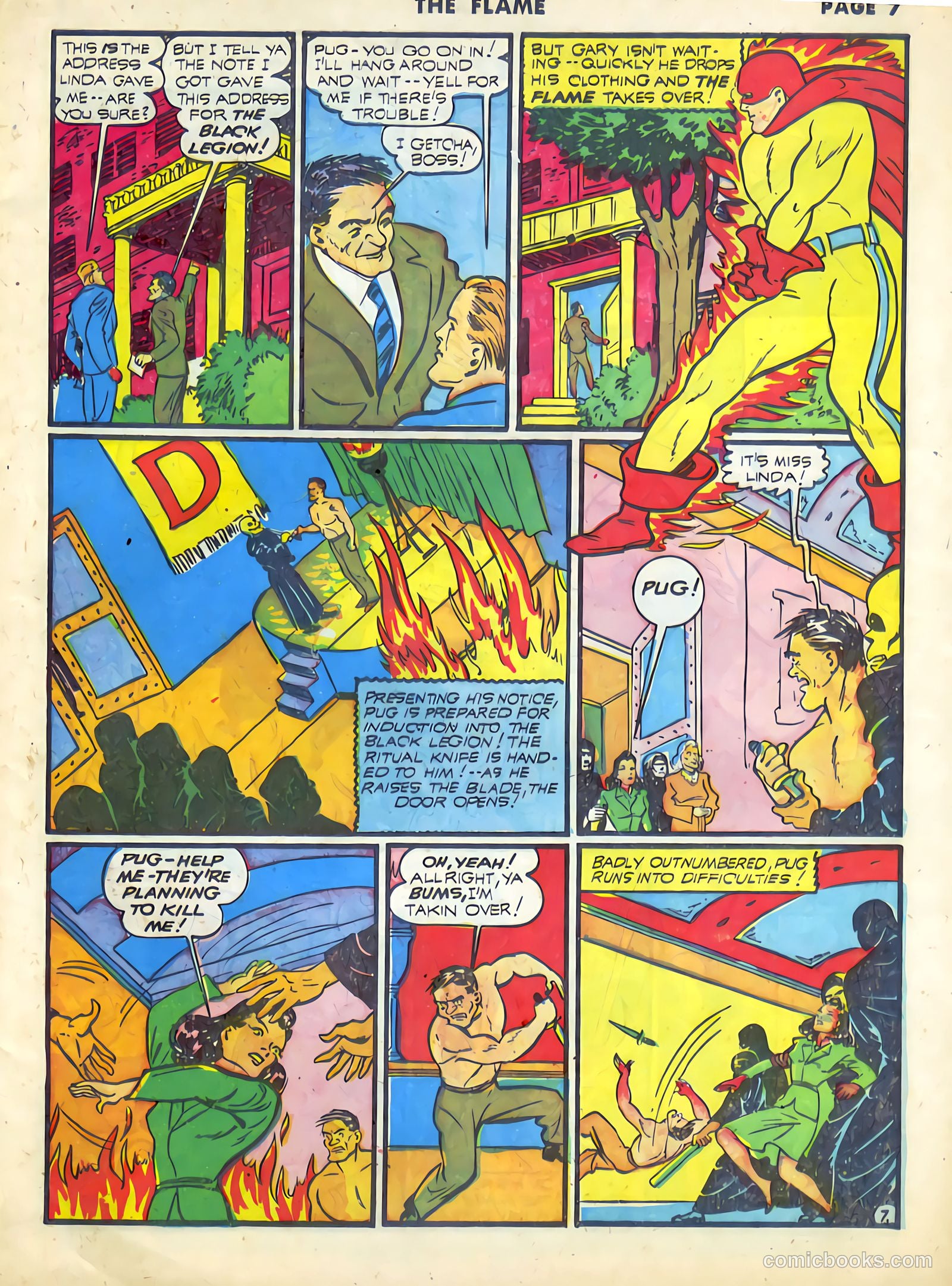 The Flame #7 — page 8 of 66