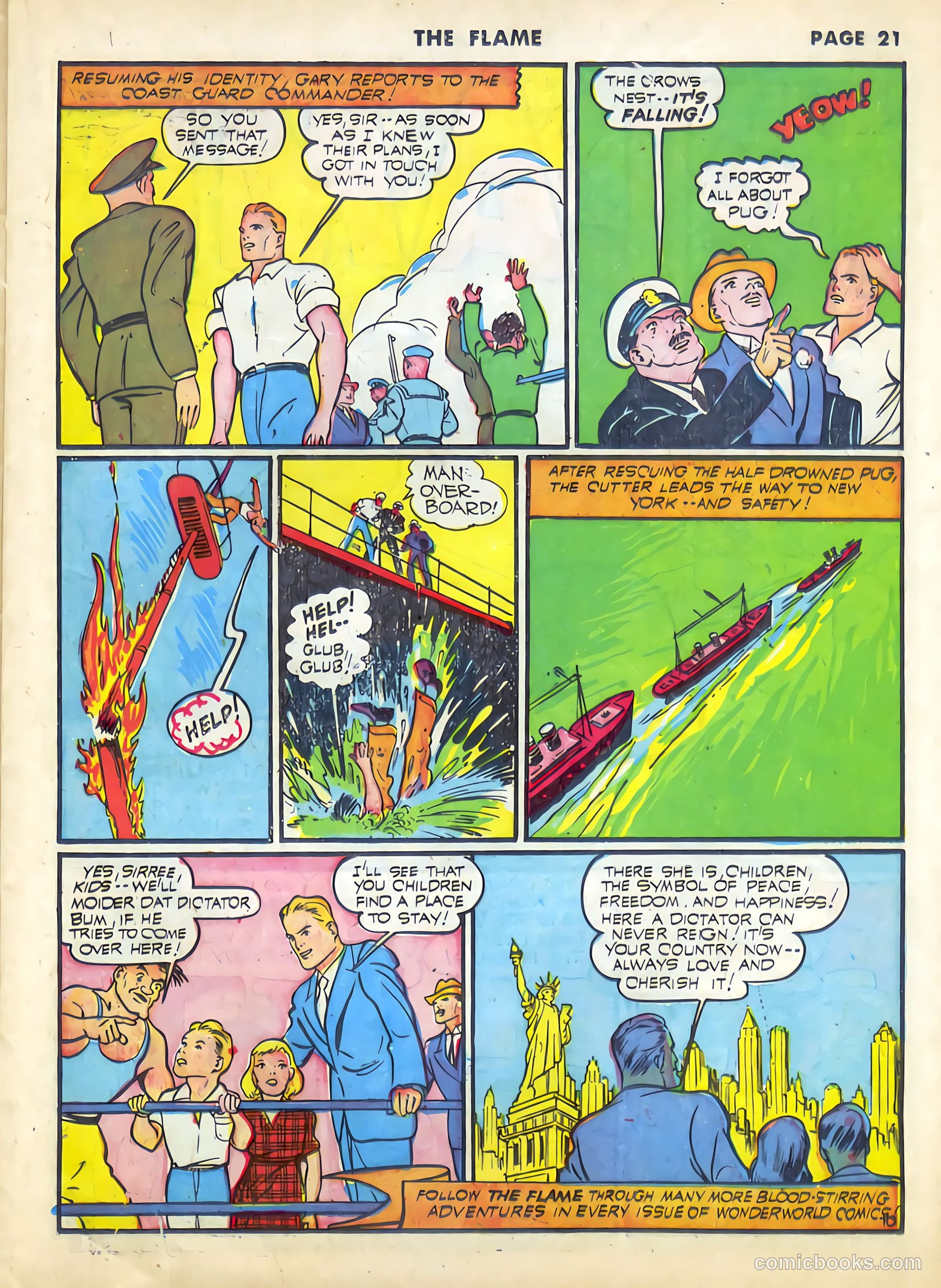 The Flame #7 — page 22 of 66