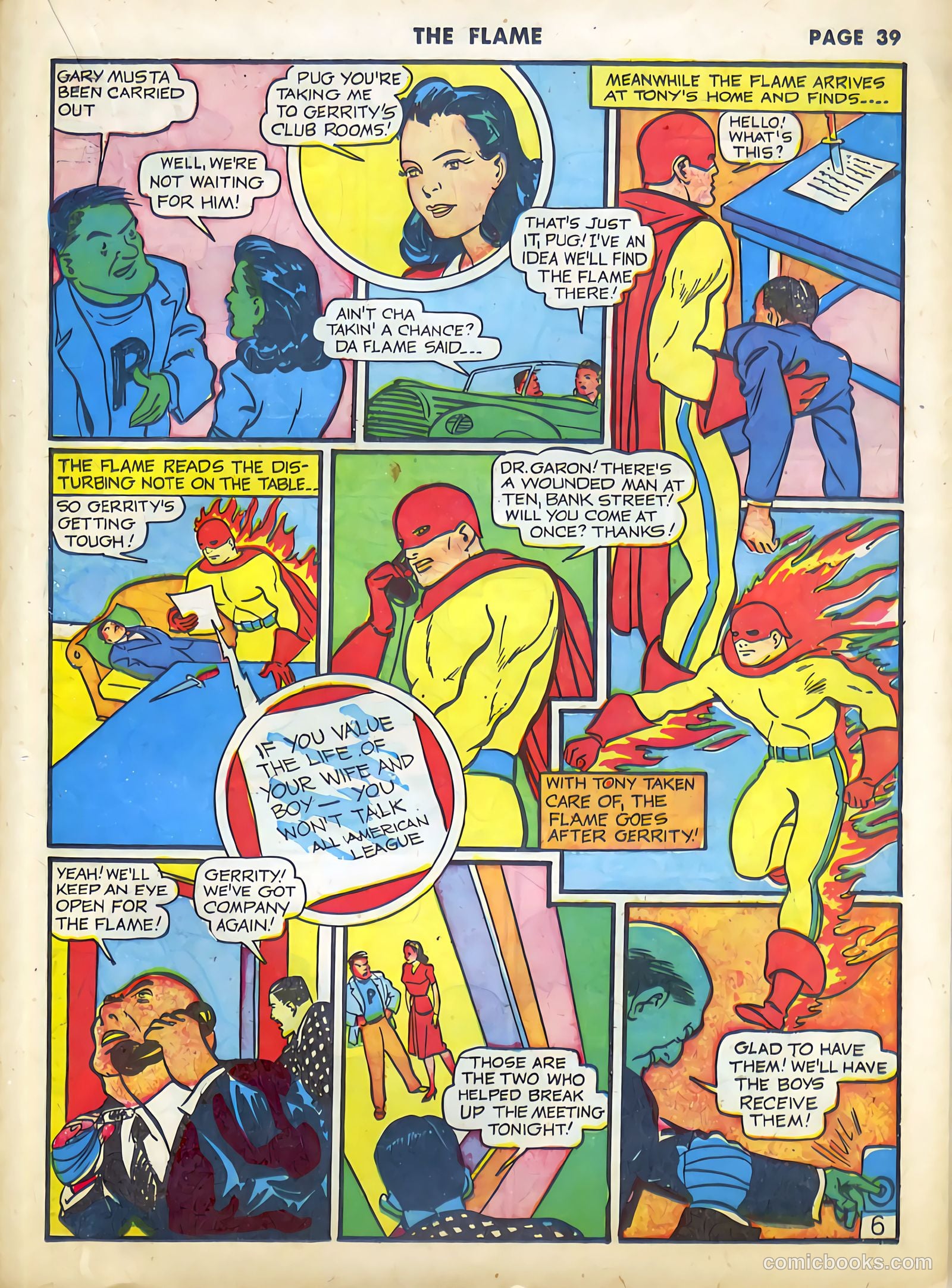 The Flame #7 — page 40 of 66