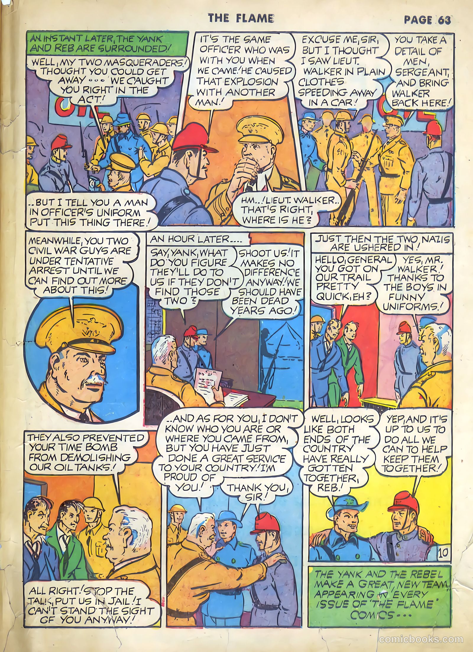 The Flame #7 — page 64 of 66