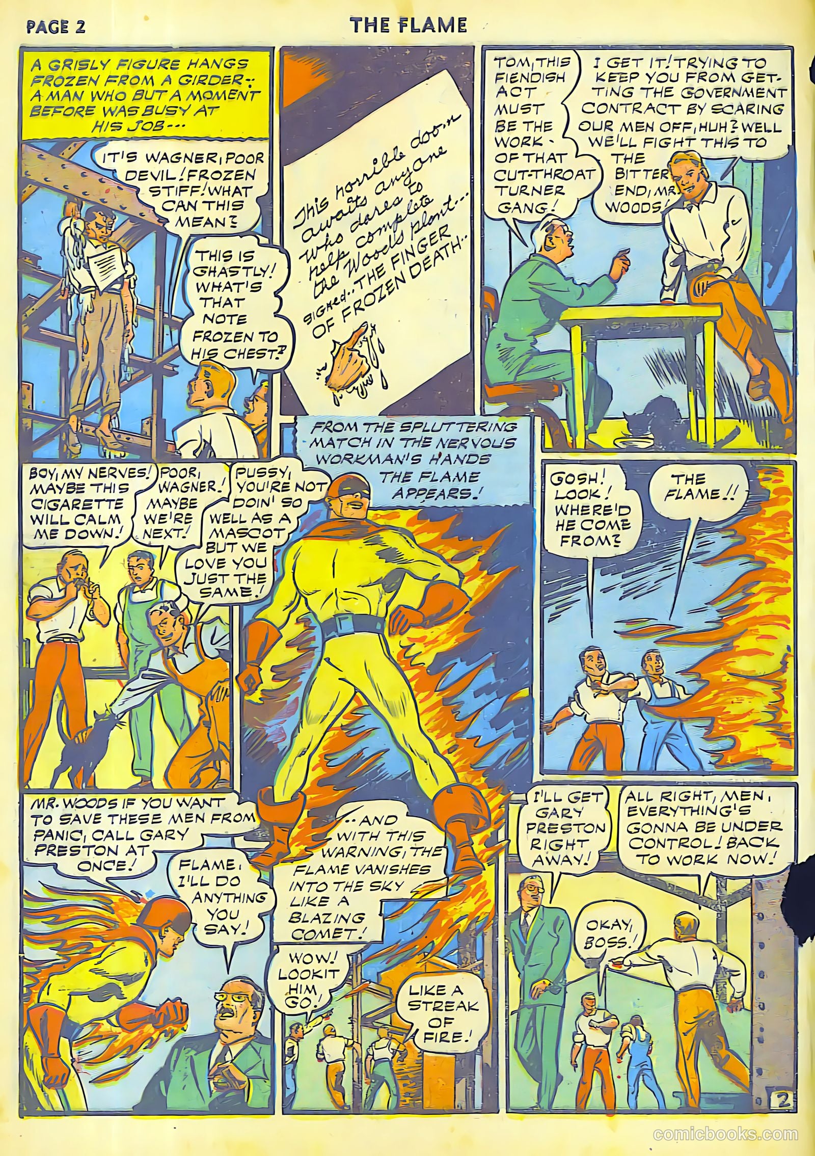 The Flame #8 — page 4 of 68