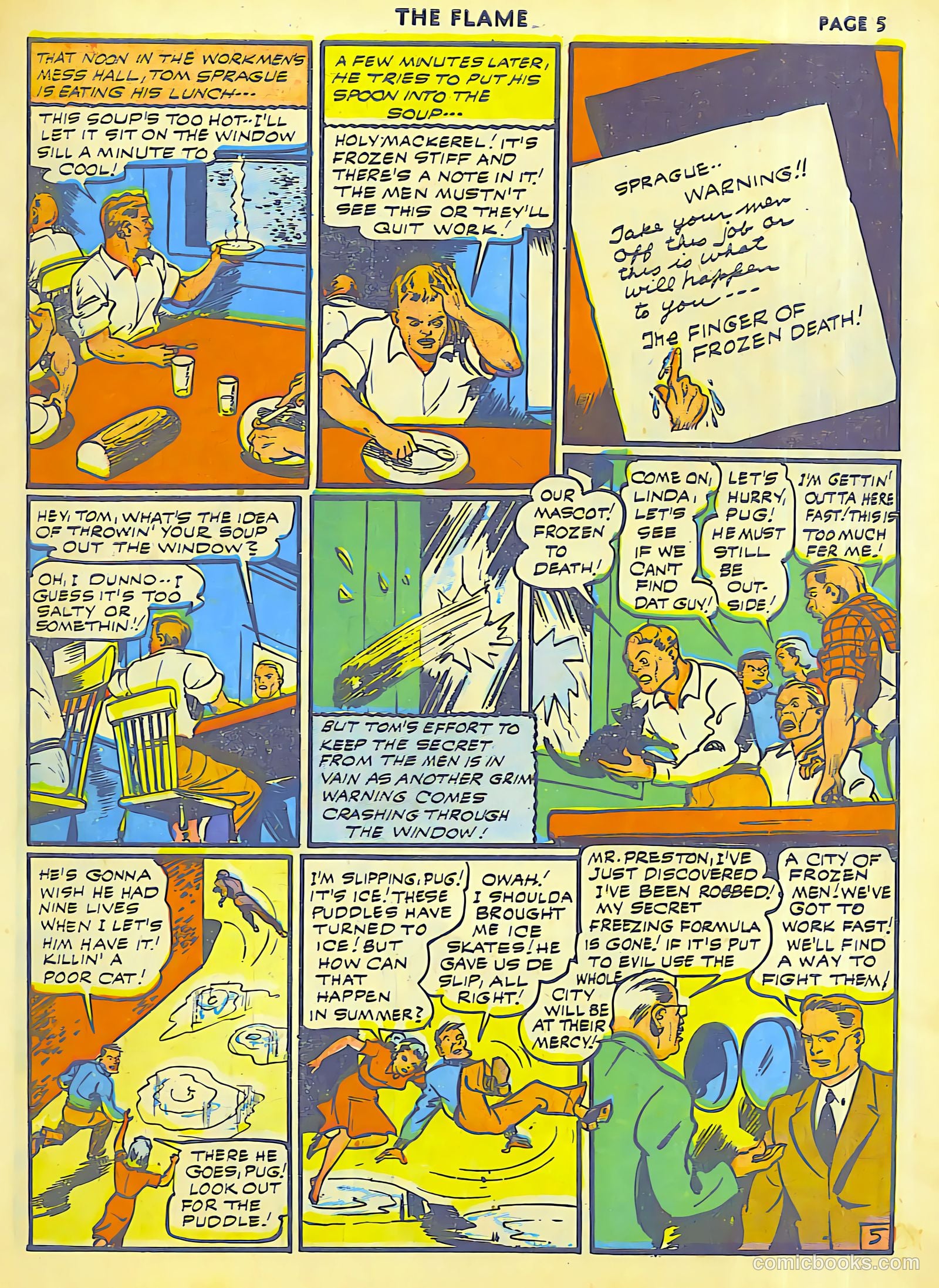 The Flame #8 — page 7 of 68