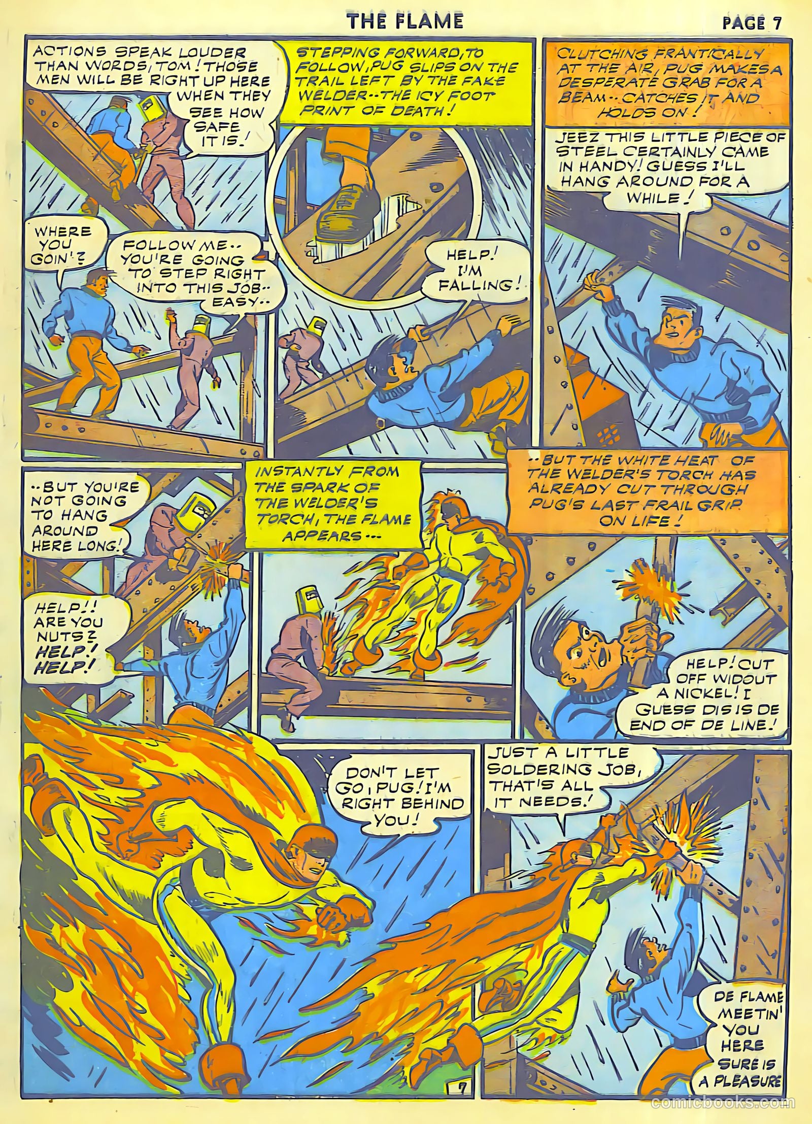 The Flame #8 — page 9 of 68