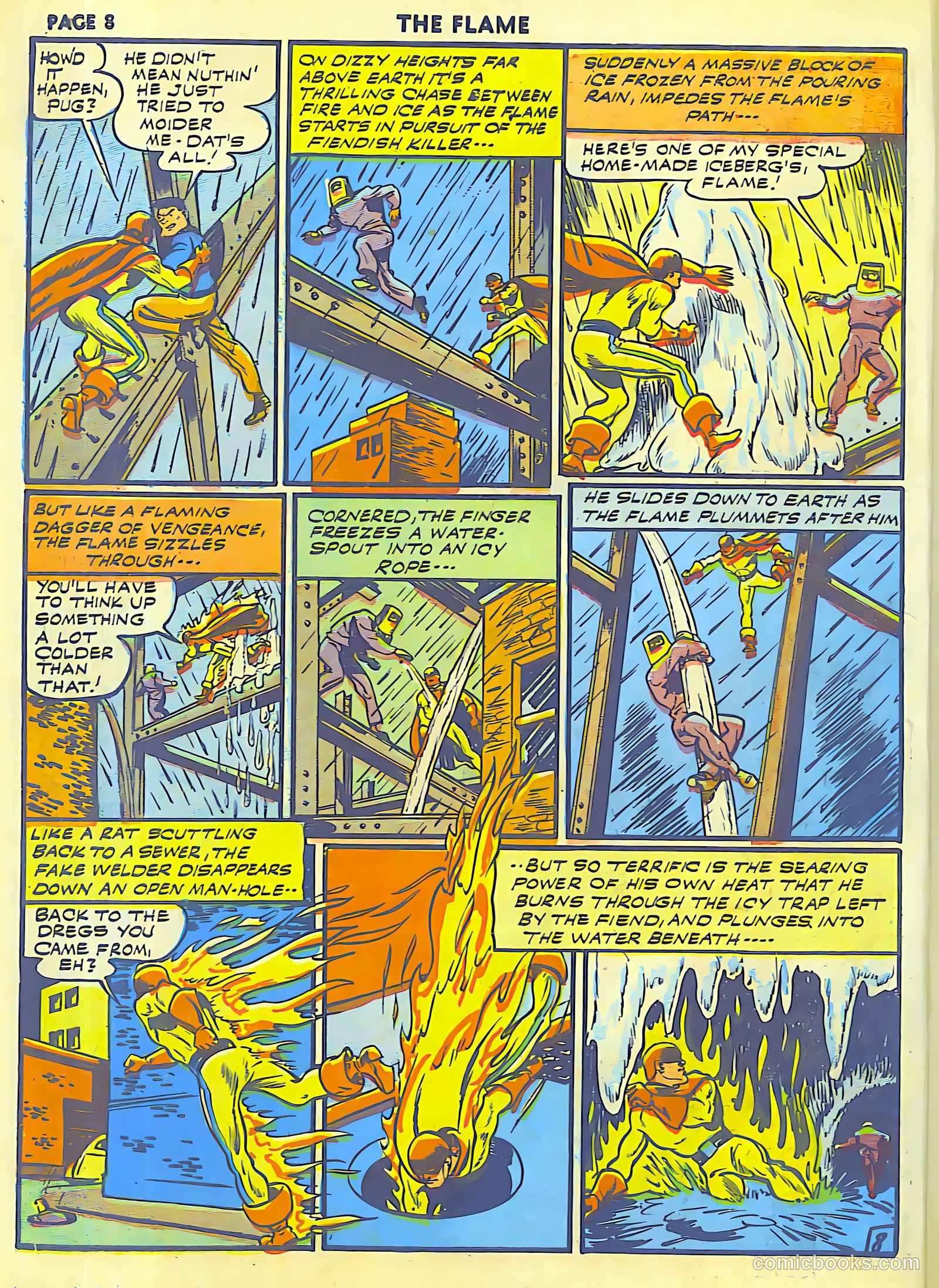 The Flame #8 — page 10 of 68