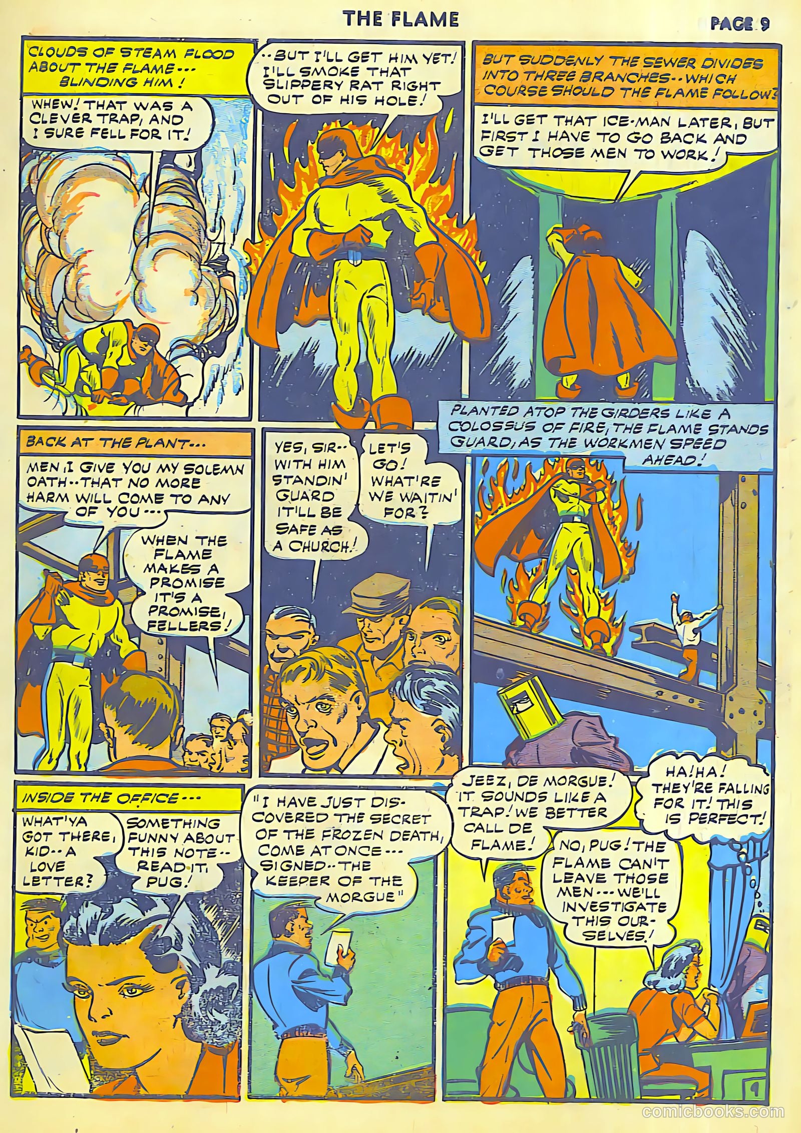 The Flame #8 — page 11 of 68