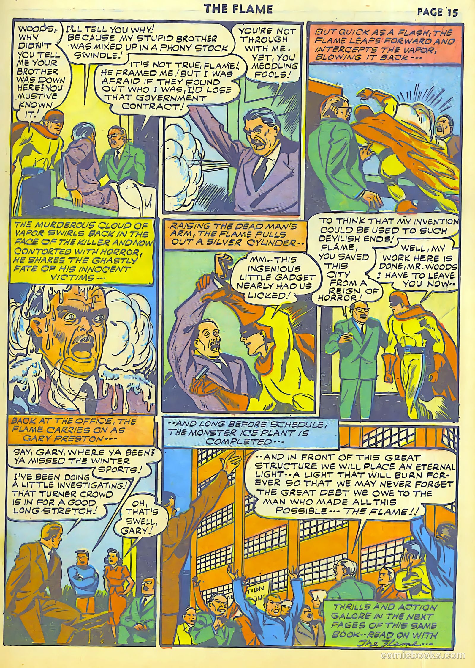 The Flame #8 — page 17 of 68