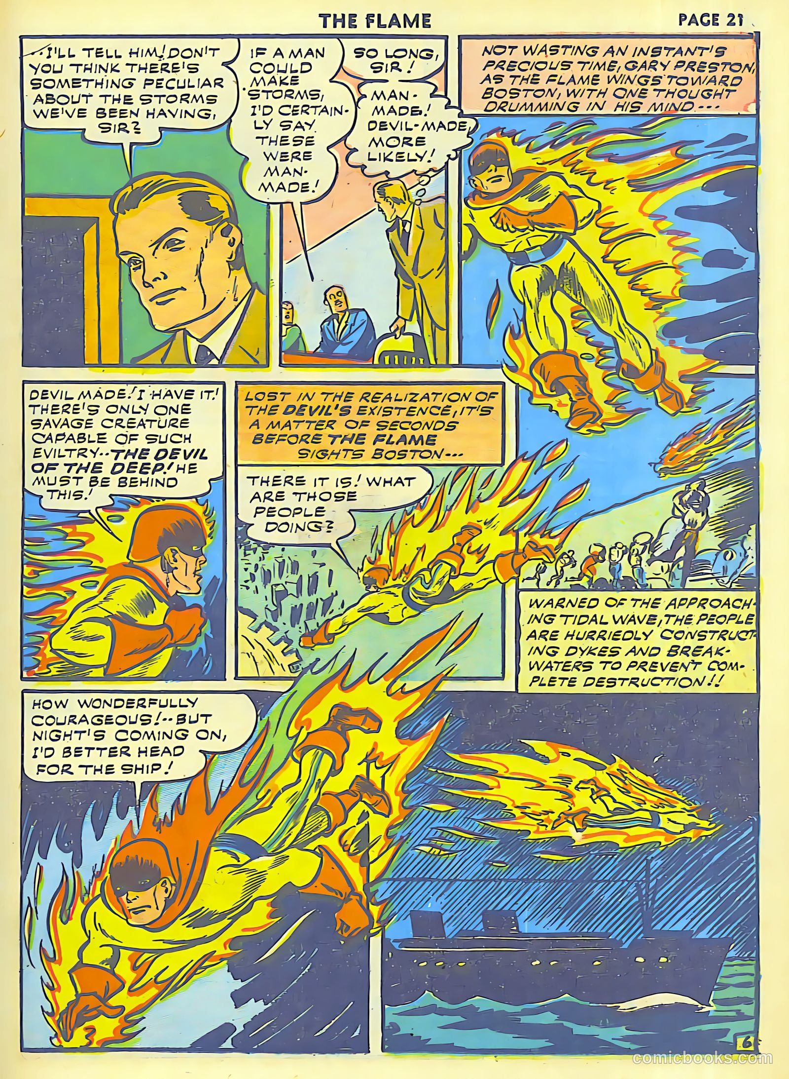 The Flame #8 — page 23 of 68