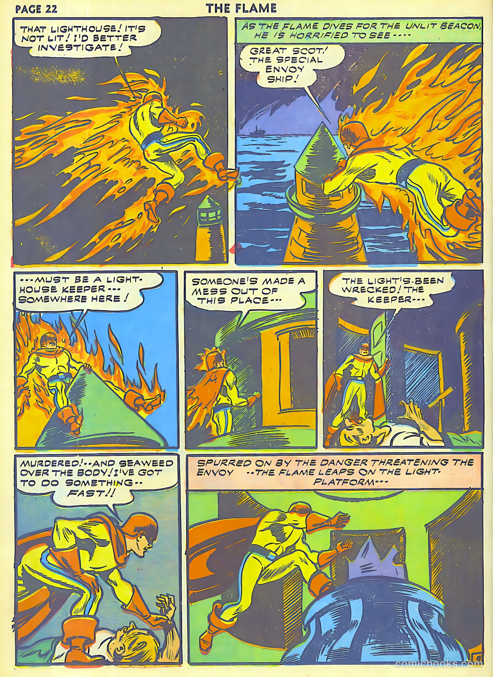 The Flame #8 — page 24 of 68