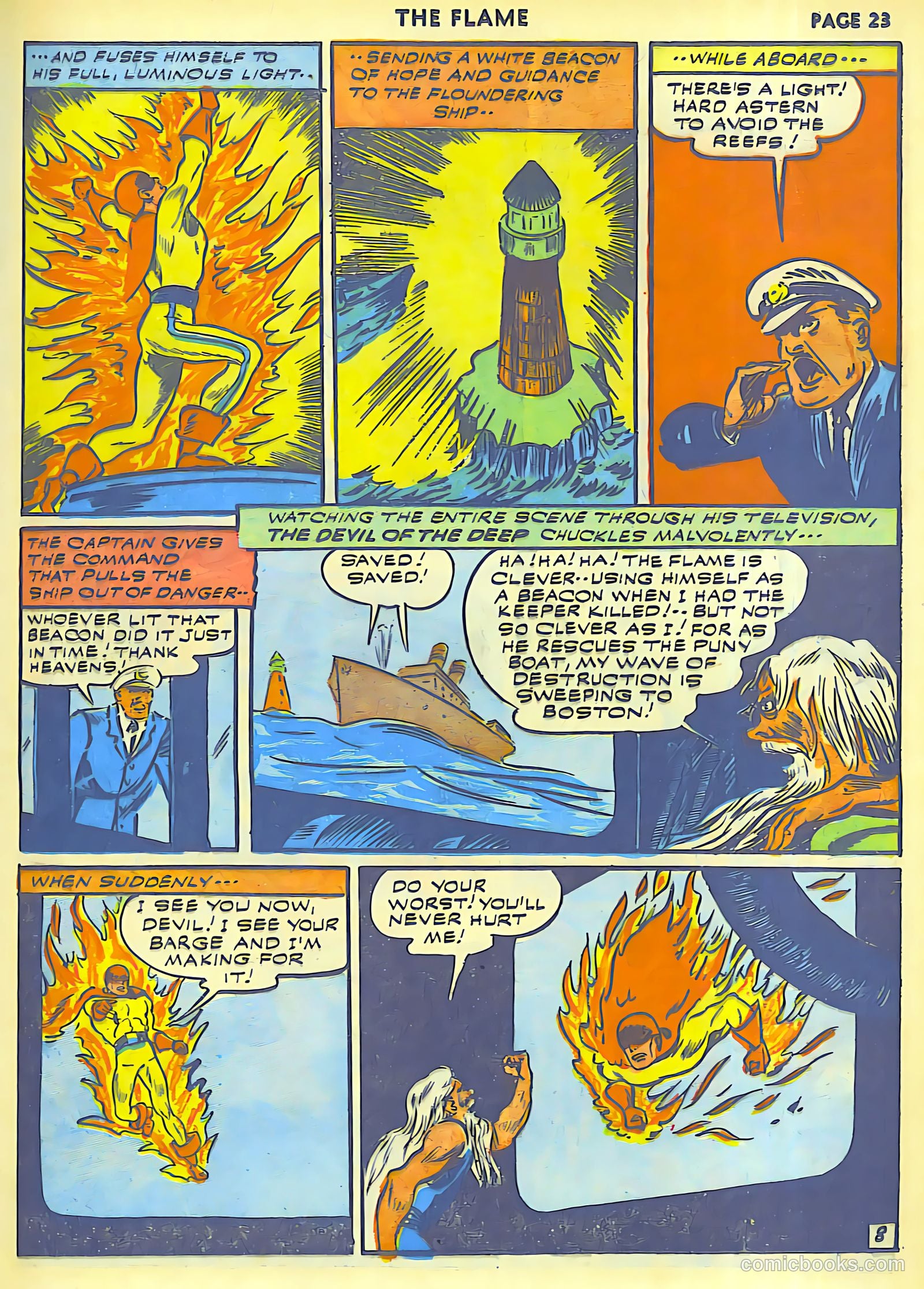 The Flame #8 — page 25 of 68