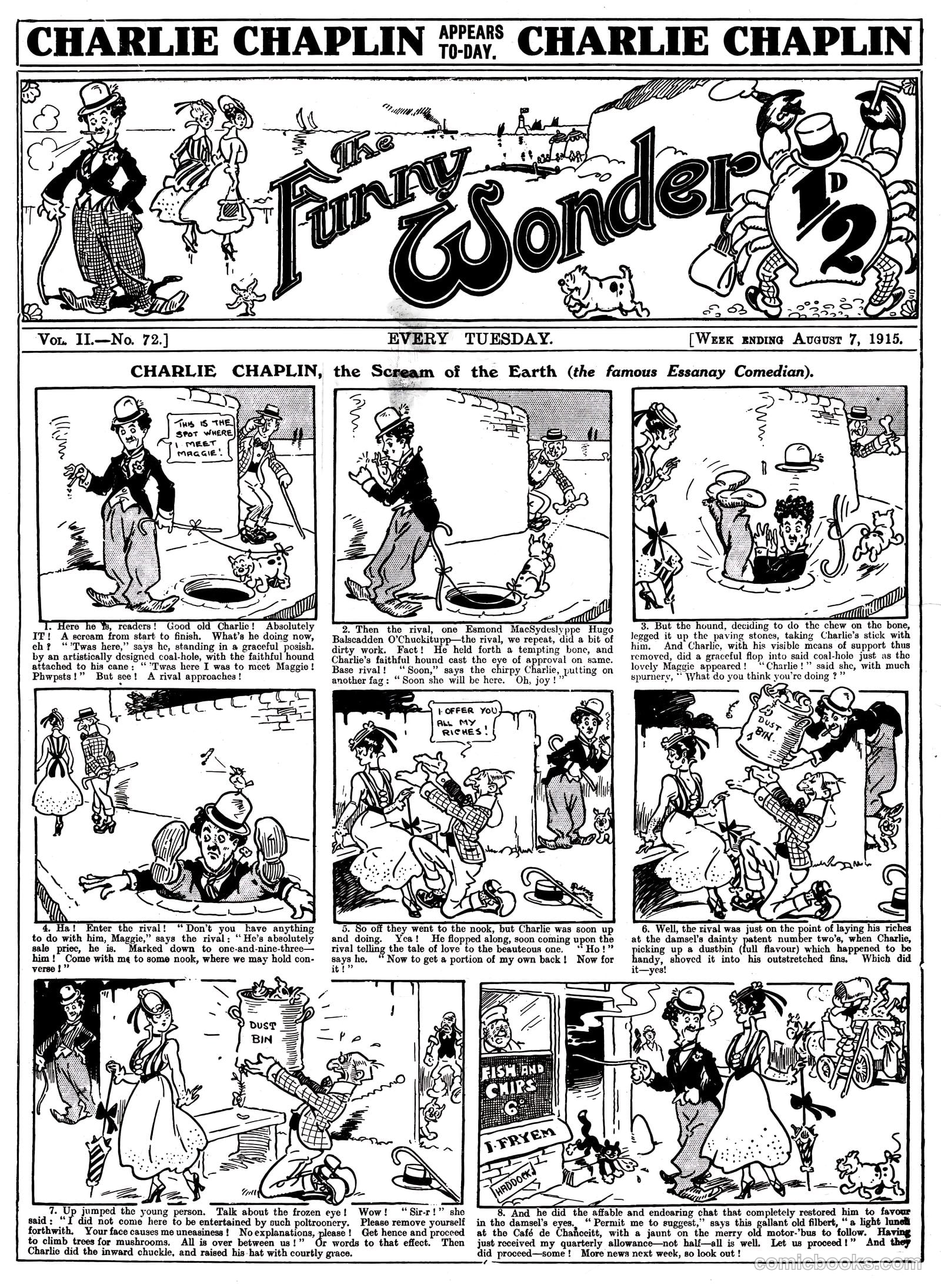 The Funny Wonder #72 — page 1 of 7