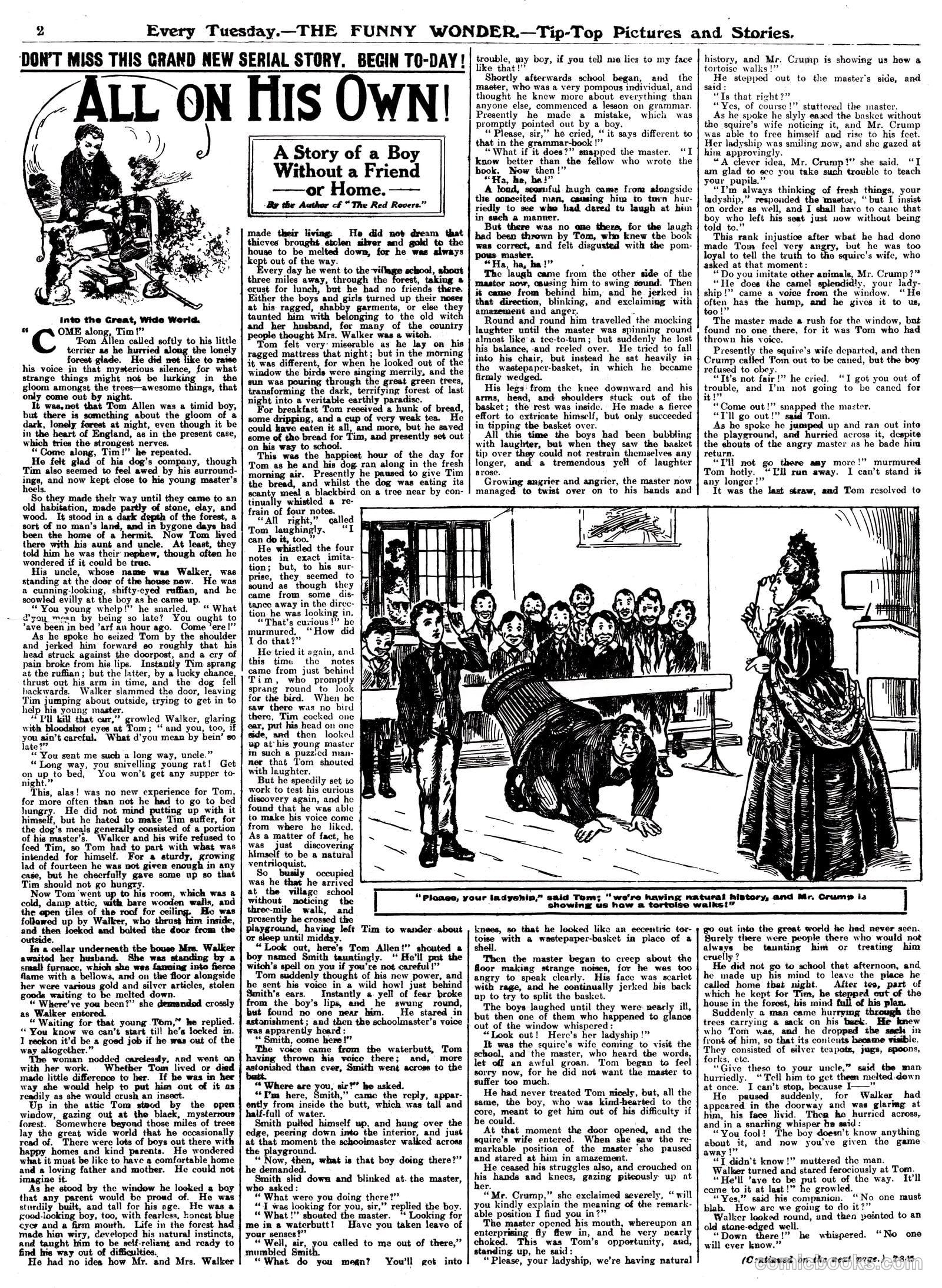 The Funny Wonder #72 — page 2 of 7