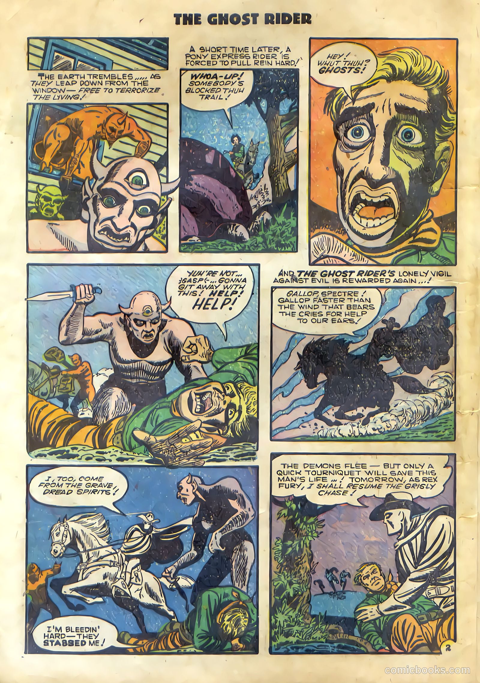 The Ghost Rider #11 — page 4 of 36