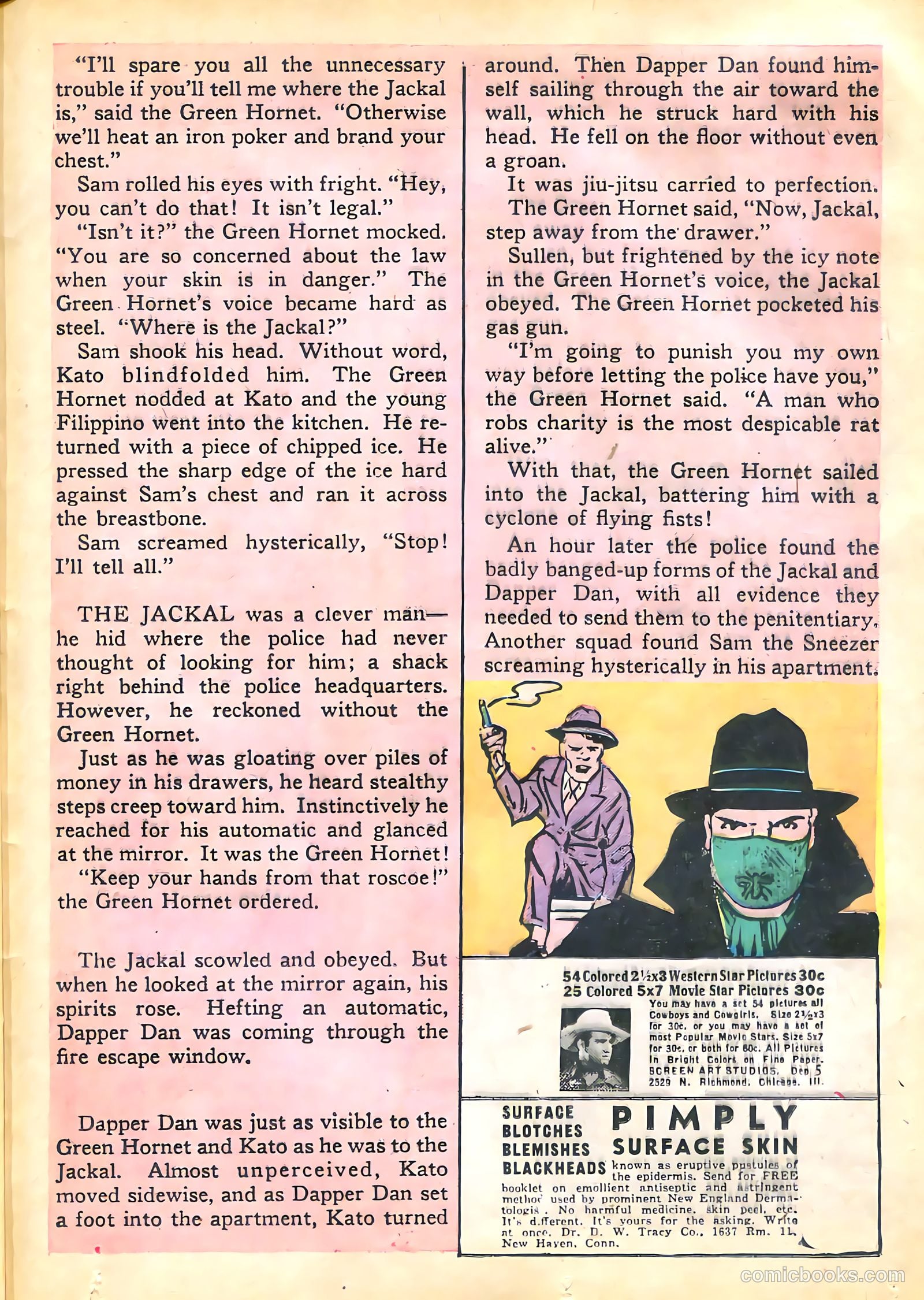 The Green Hornet #9 — page 32 of 49