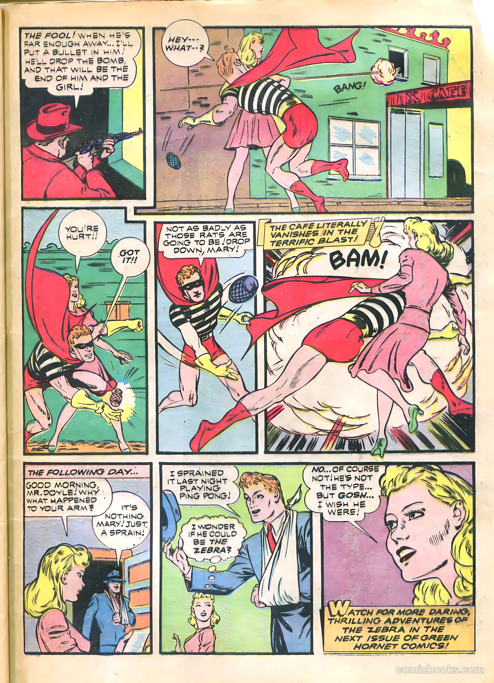 The Green Hornet #9 — page 46 of 49
