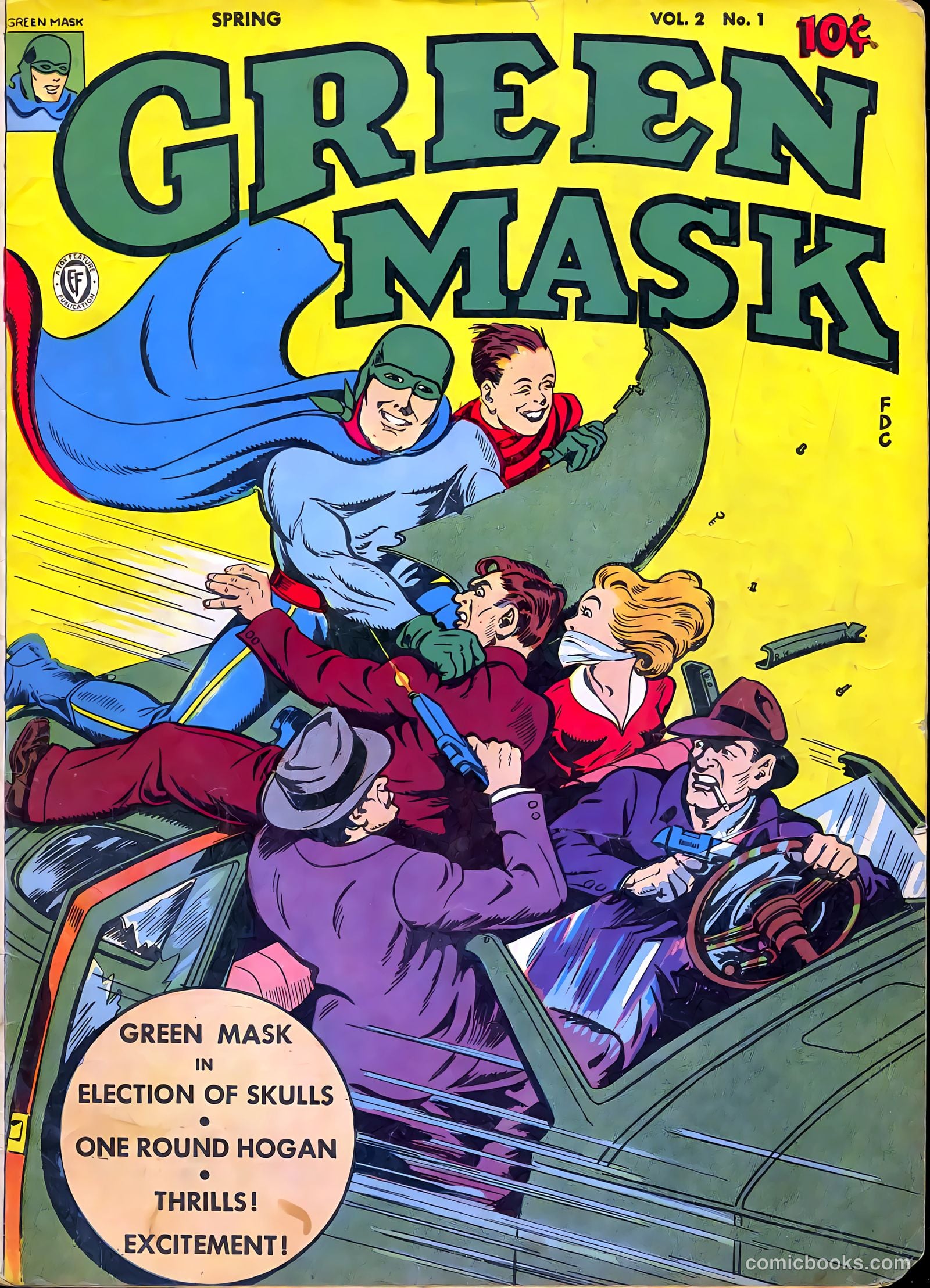 The Green Mask #1 — page 1 of 36
