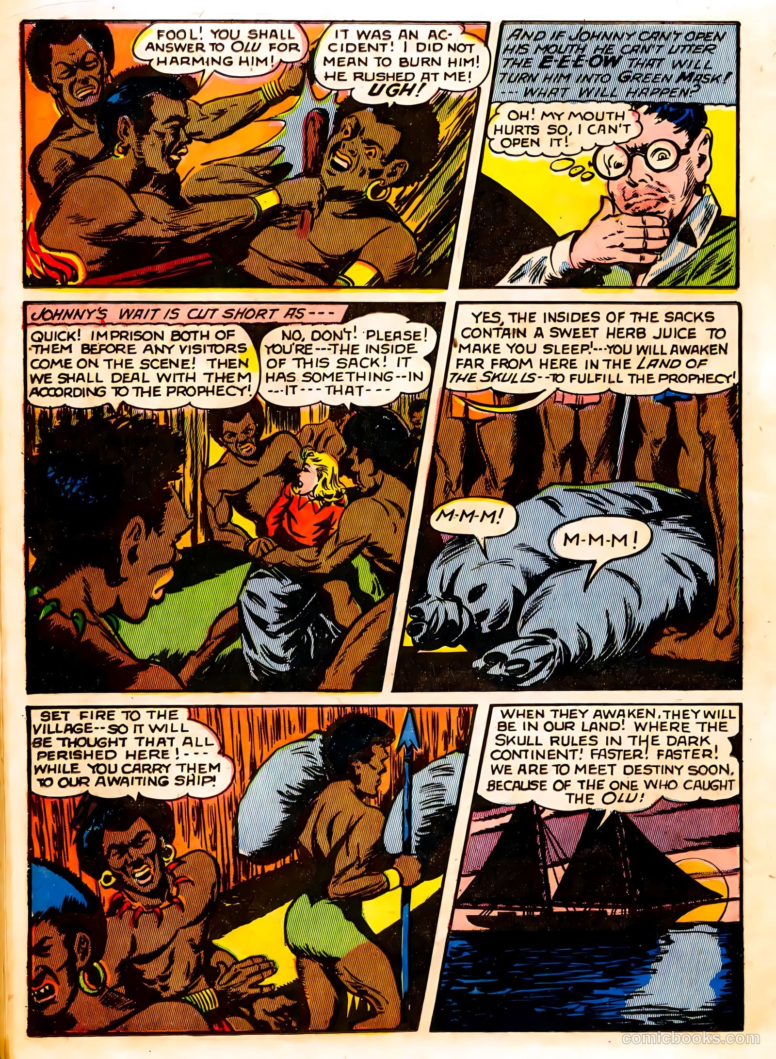 The Green Mask #1 — page 18 of 36