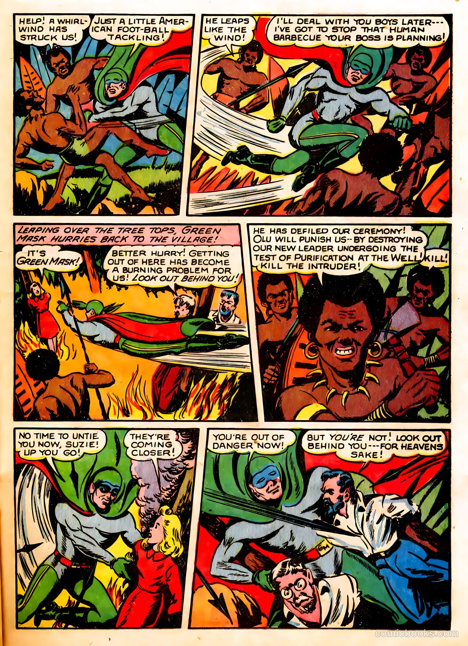 The Green Mask #1 — page 21 of 36