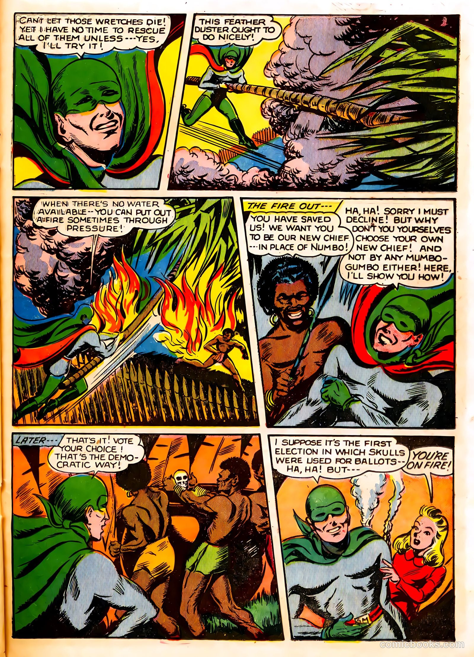 The Green Mask #1 — page 23 of 36