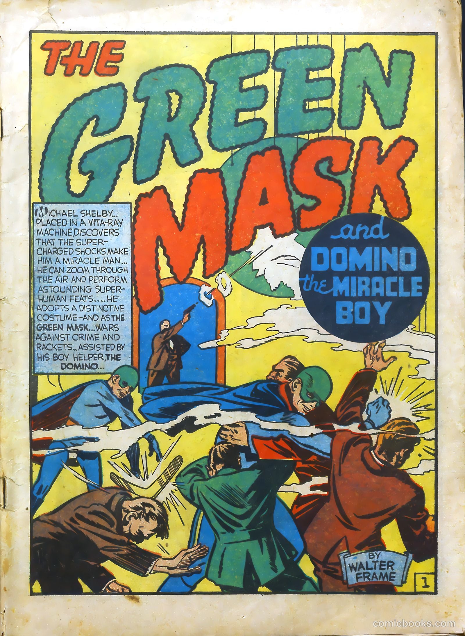 The Green Mask #2 — page 2 of 66