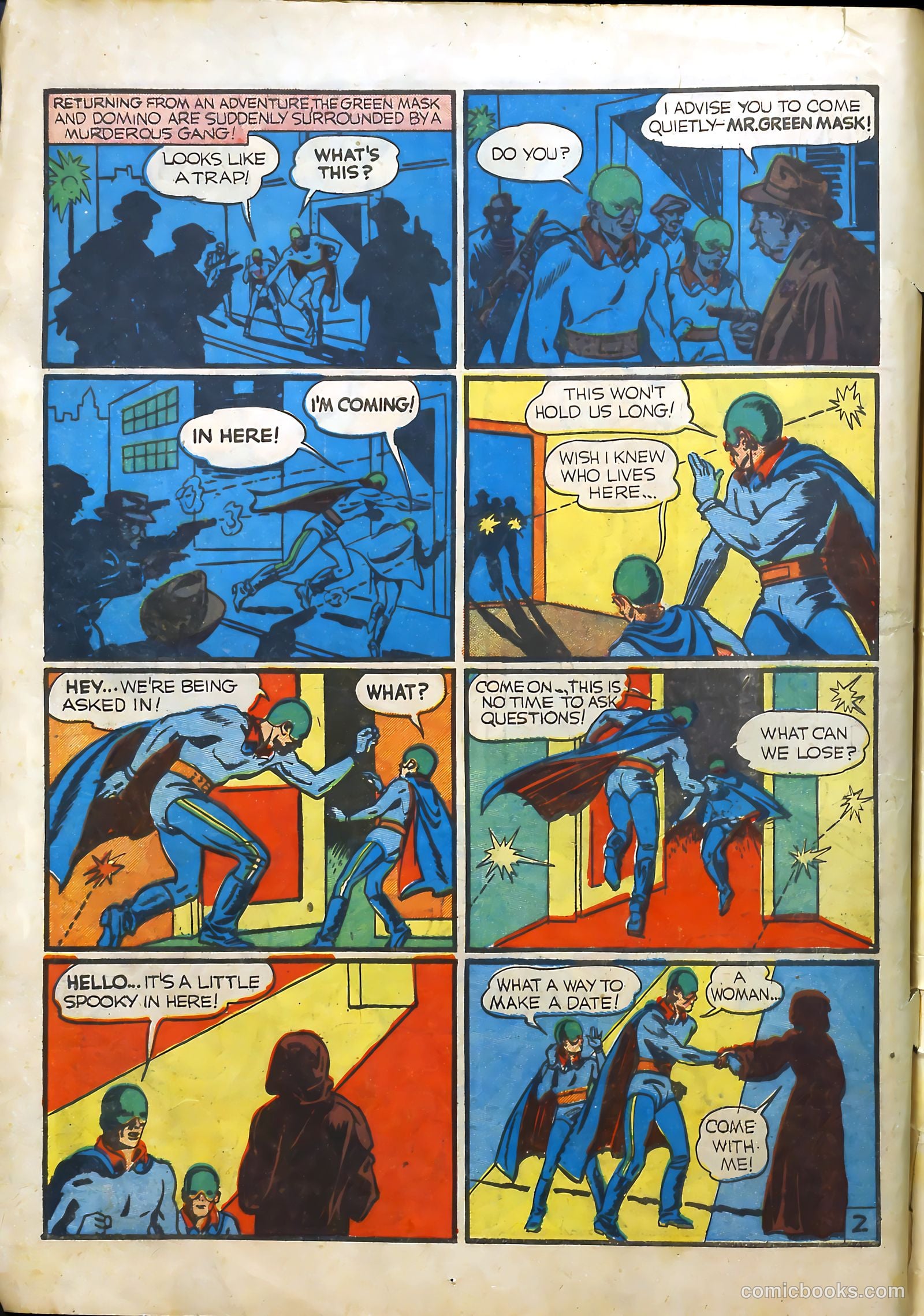 The Green Mask #2 — page 3 of 66