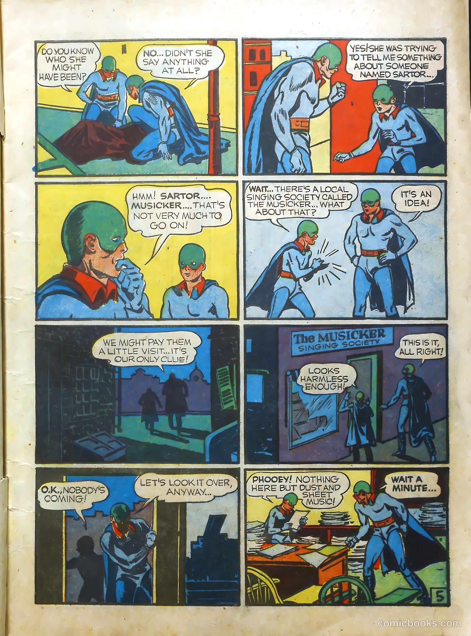 The Green Mask #2 — page 6 of 66