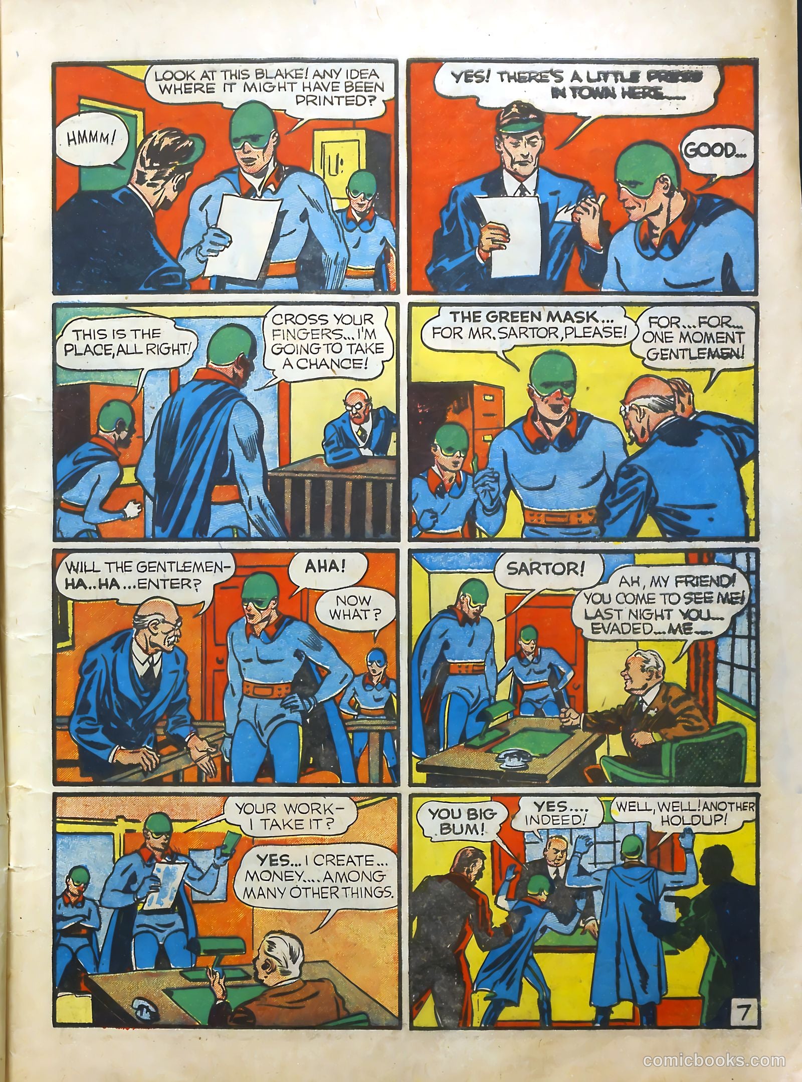 The Green Mask #2 — page 8 of 66