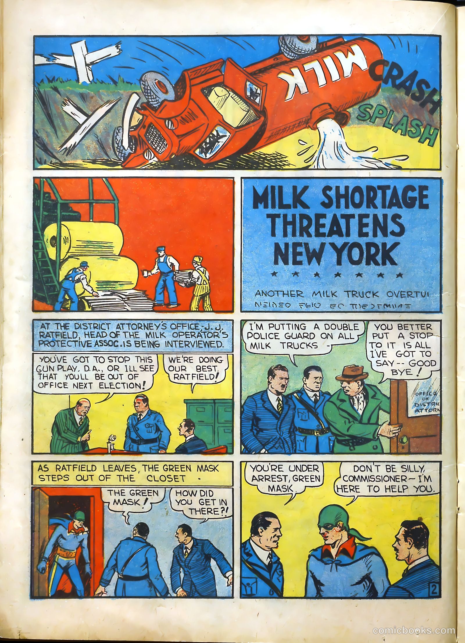 The Green Mask #2 — page 23 of 66