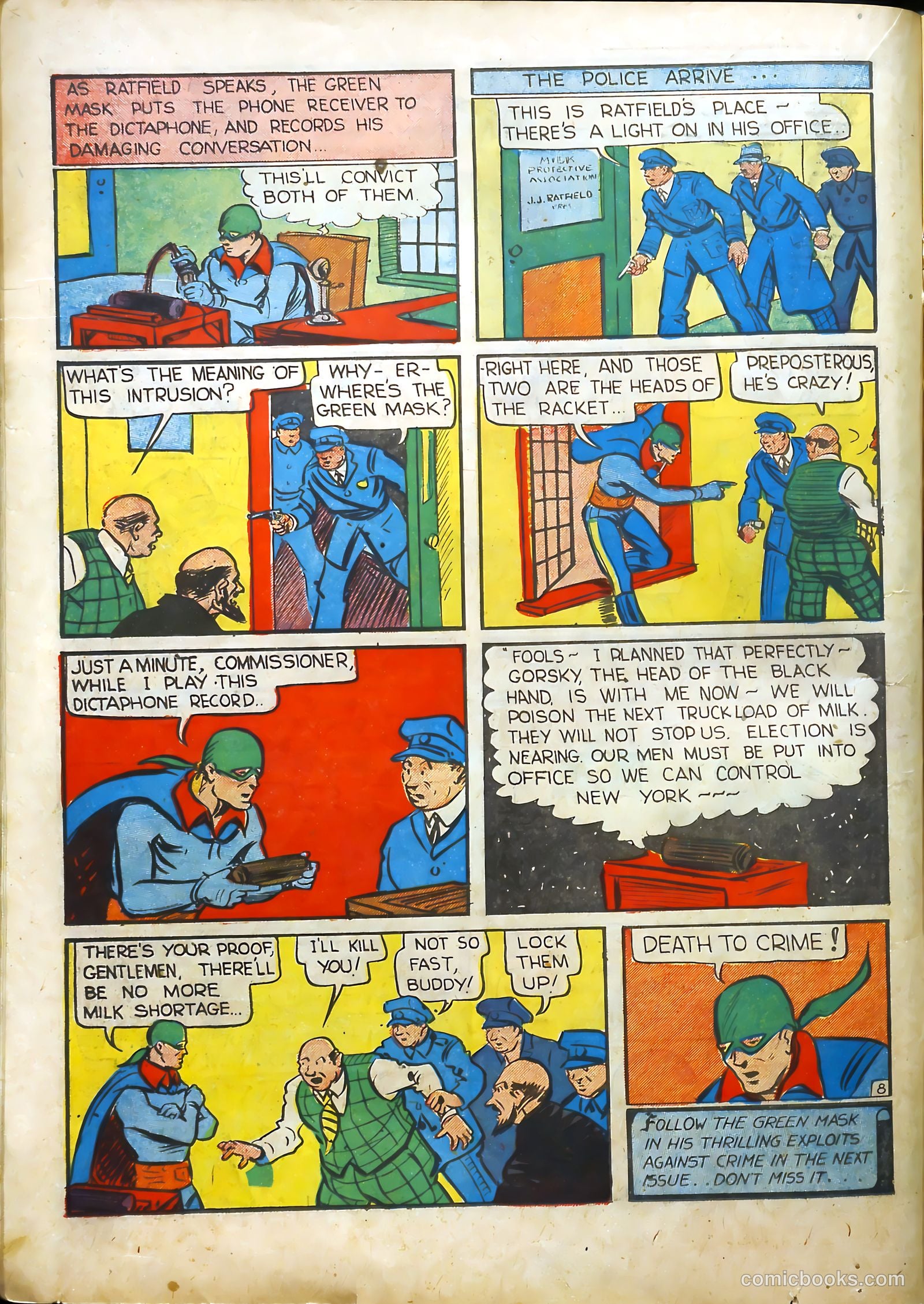 The Green Mask #2 — page 29 of 66