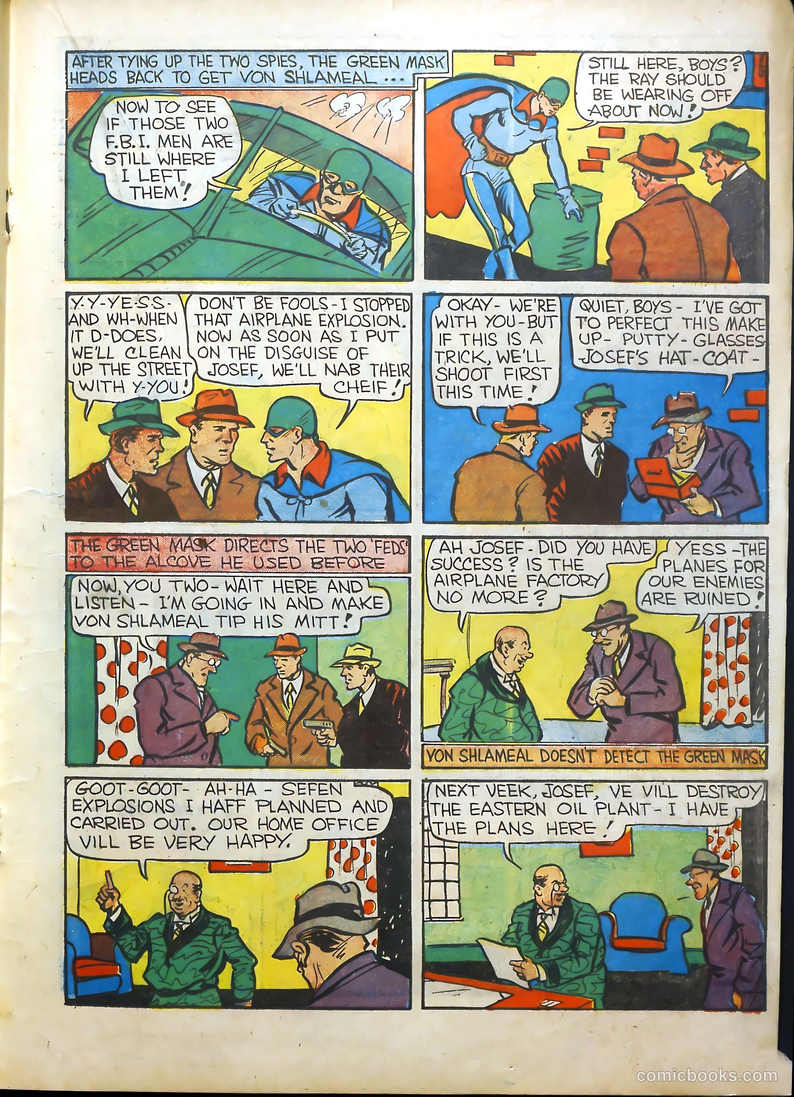 The Green Mask #2 — page 36 of 66